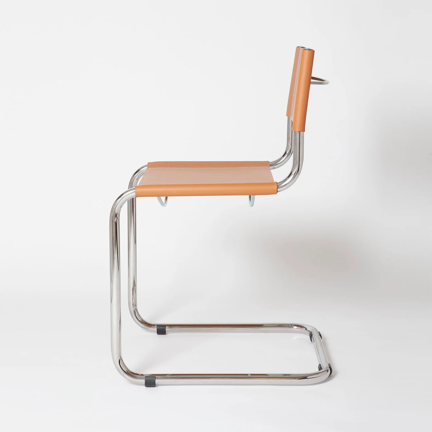 Mart Stam Leather Side Chair - Image 18