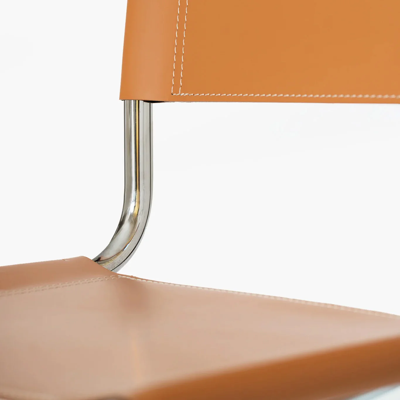 Mart Stam Leather Side Chair - Image 24
