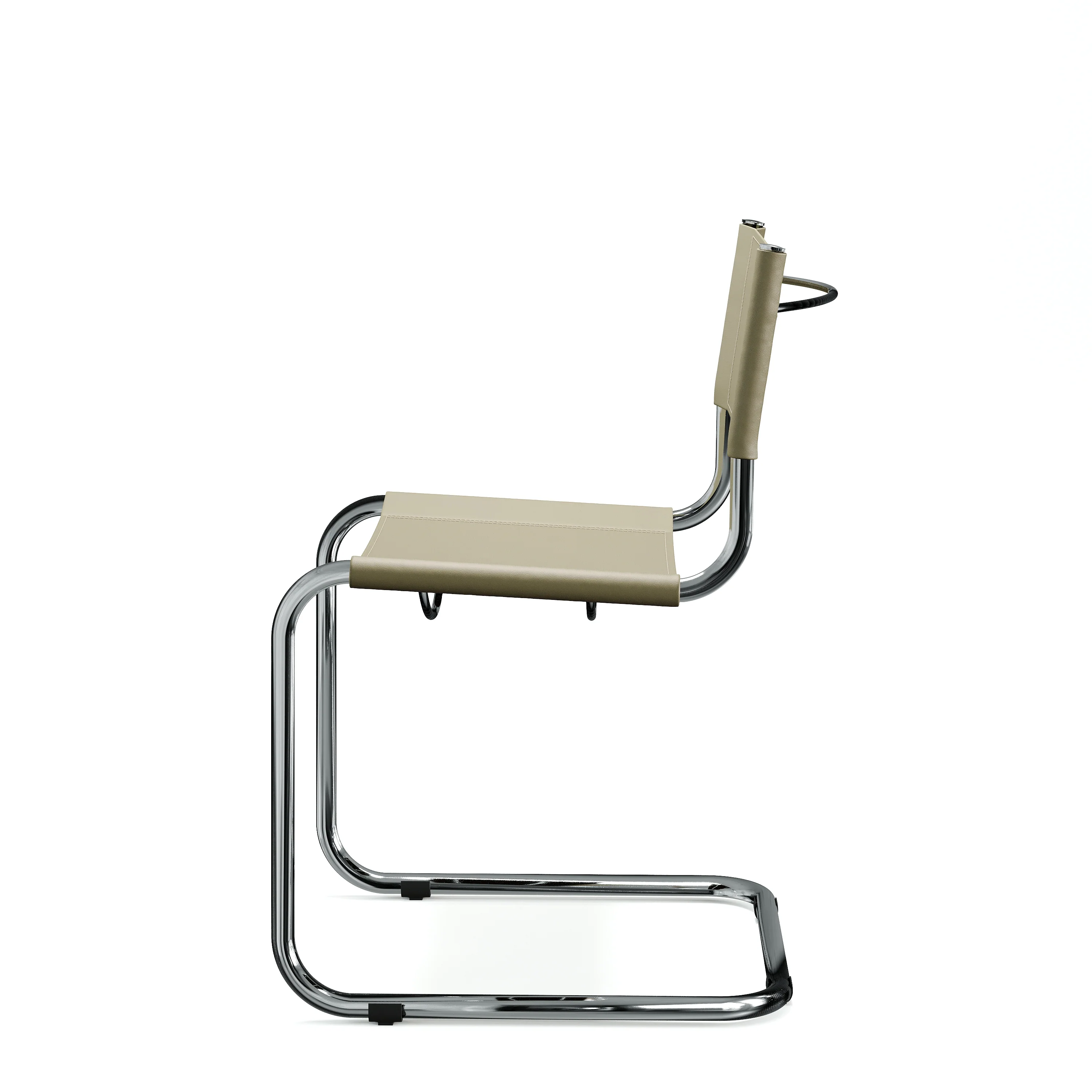 Mart Stam Leather Side Chair - Image 43