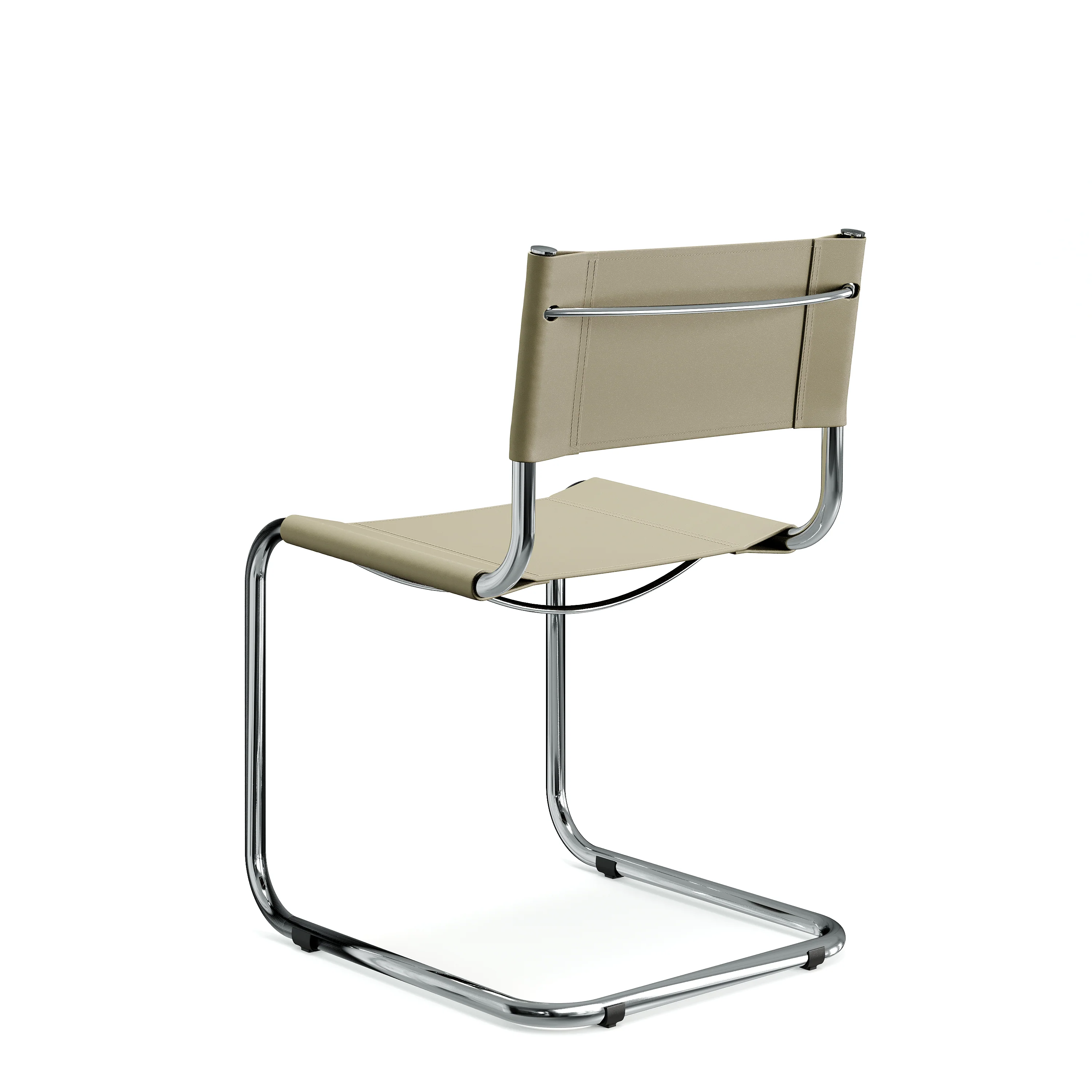 Mart Stam Leather Side Chair - Image 44