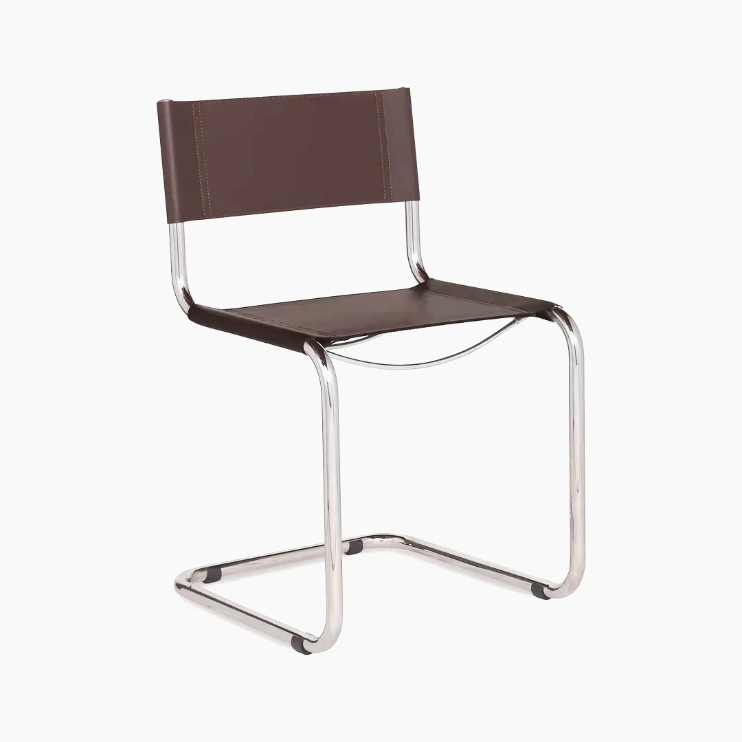 Mart Stam Leather Side Chair - Image 48
