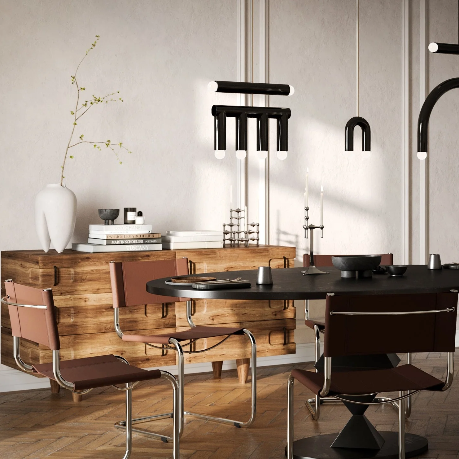 Mart Stam Leather Side Chair - Image 50