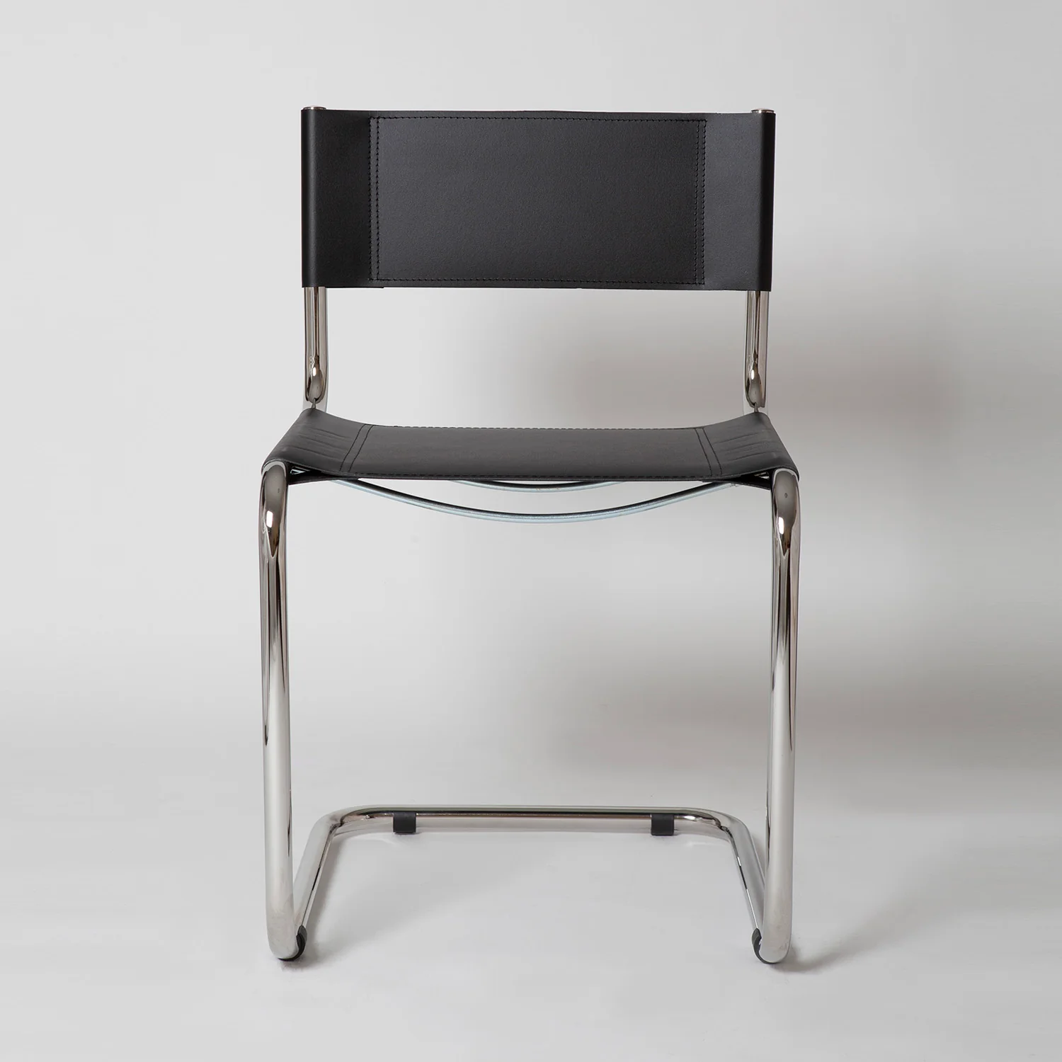 Mart Stam Leather Side Chair - Image 6