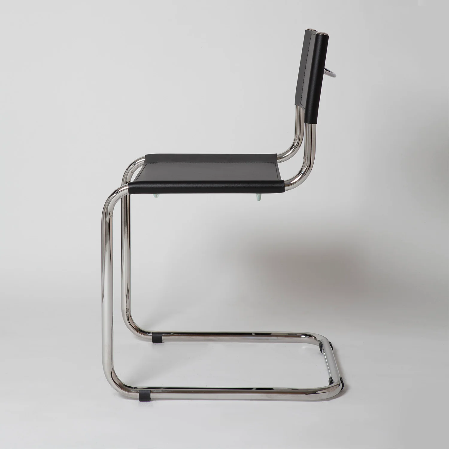 Mart Stam Leather Side Chair - Image 7