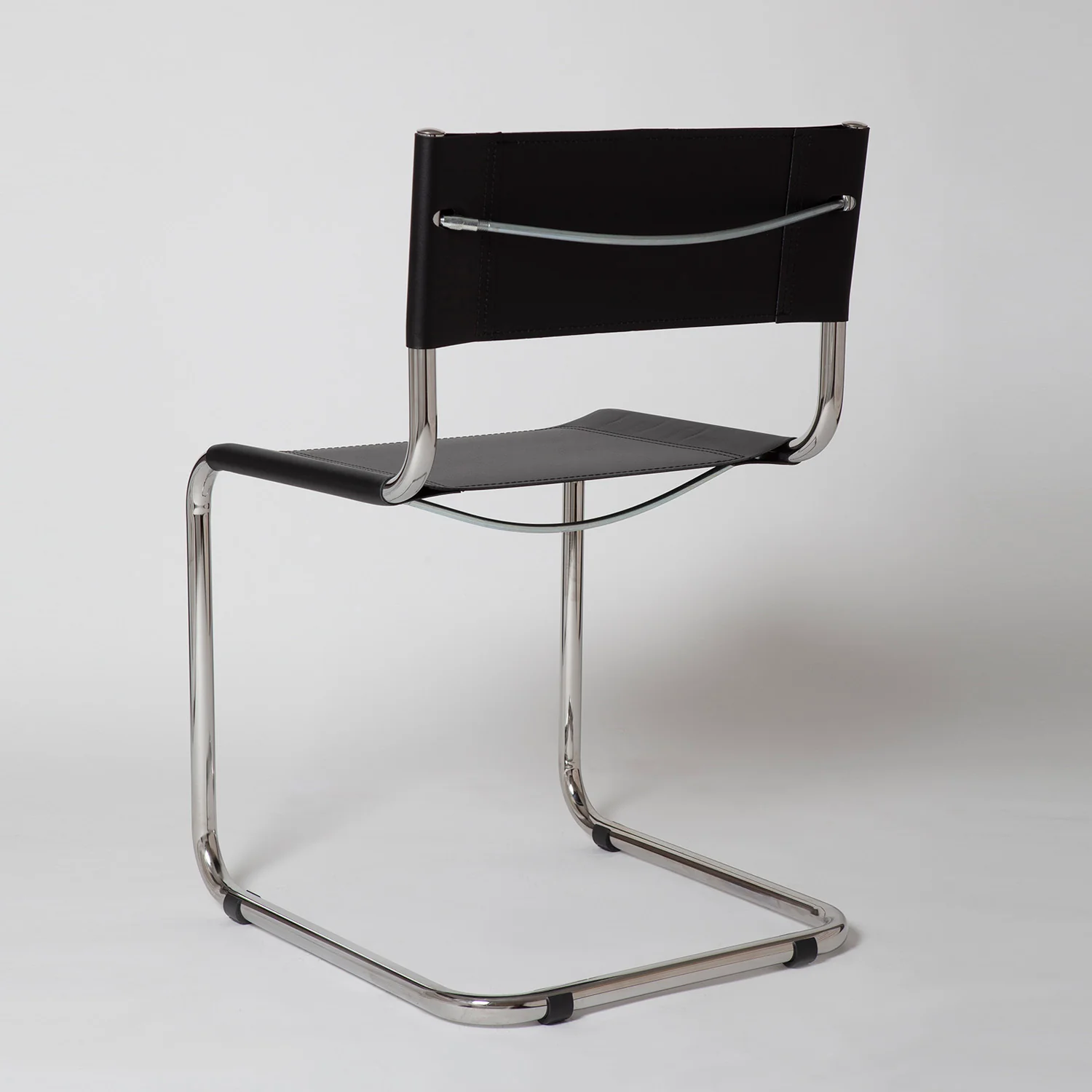 Mart Stam Leather Side Chair - Image 8