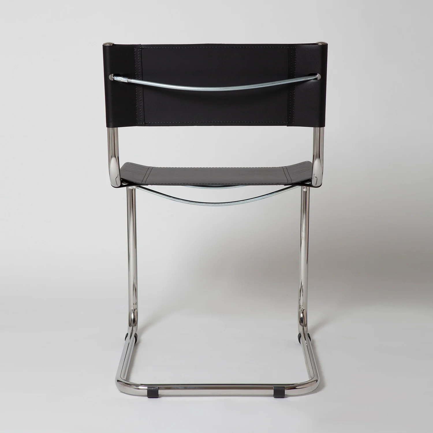 Mart Stam Leather Side Chair - Image 9