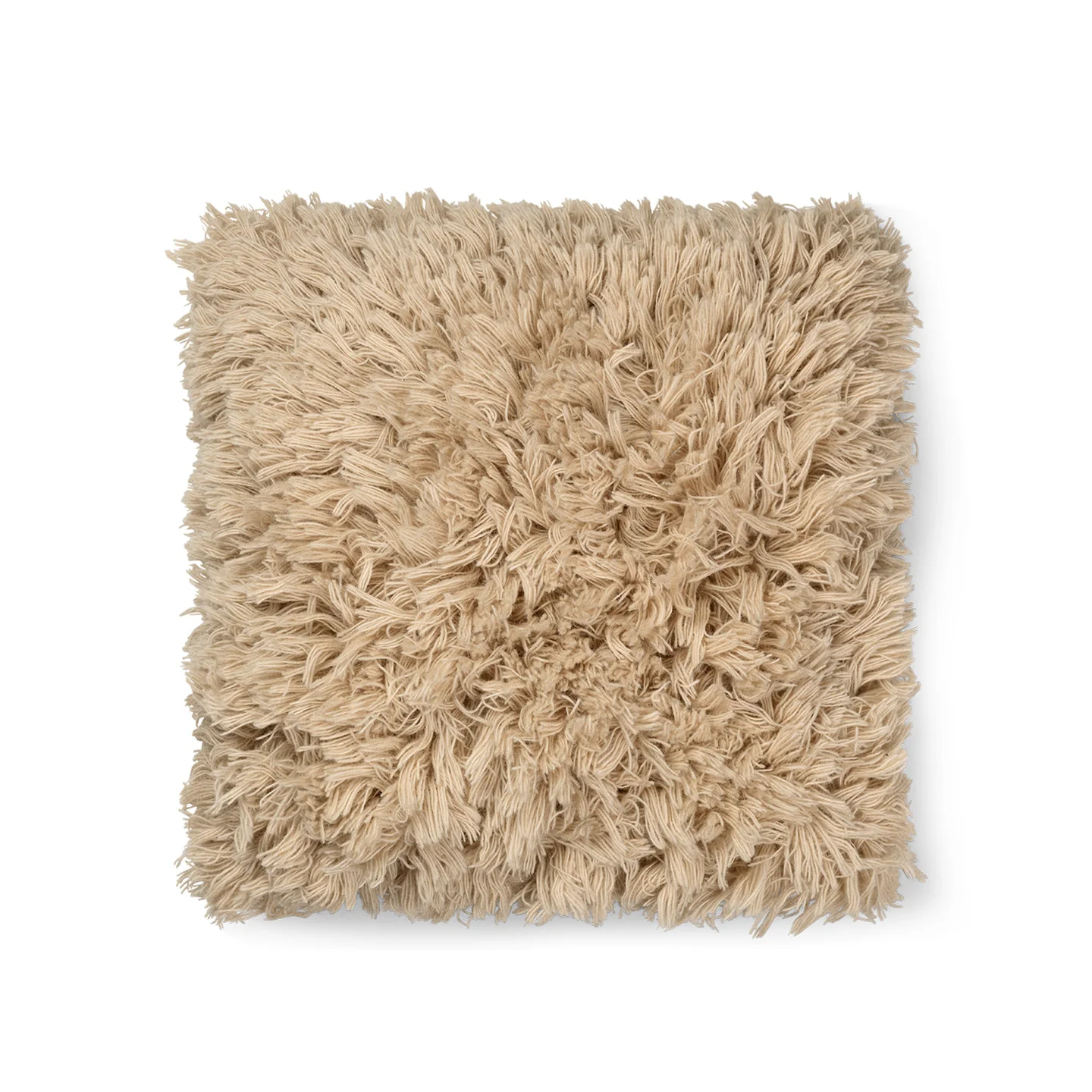 Meadow High Pile Cushion - Light Sand - Image 2