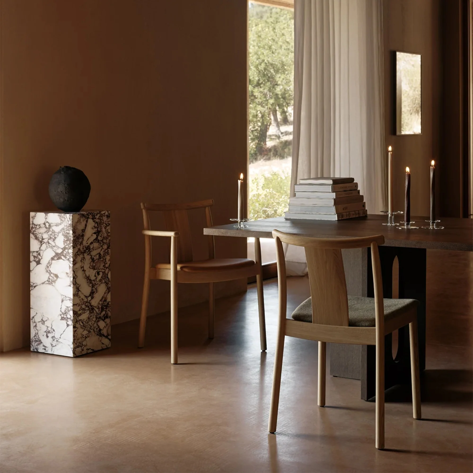 Merkur Dining Chair without Armrests - Image 2
