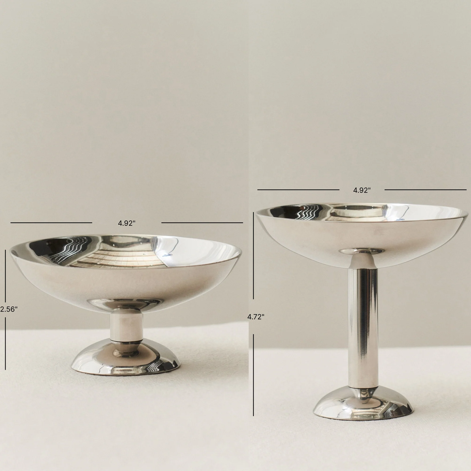 Metal Champagne Coupe - Image 6