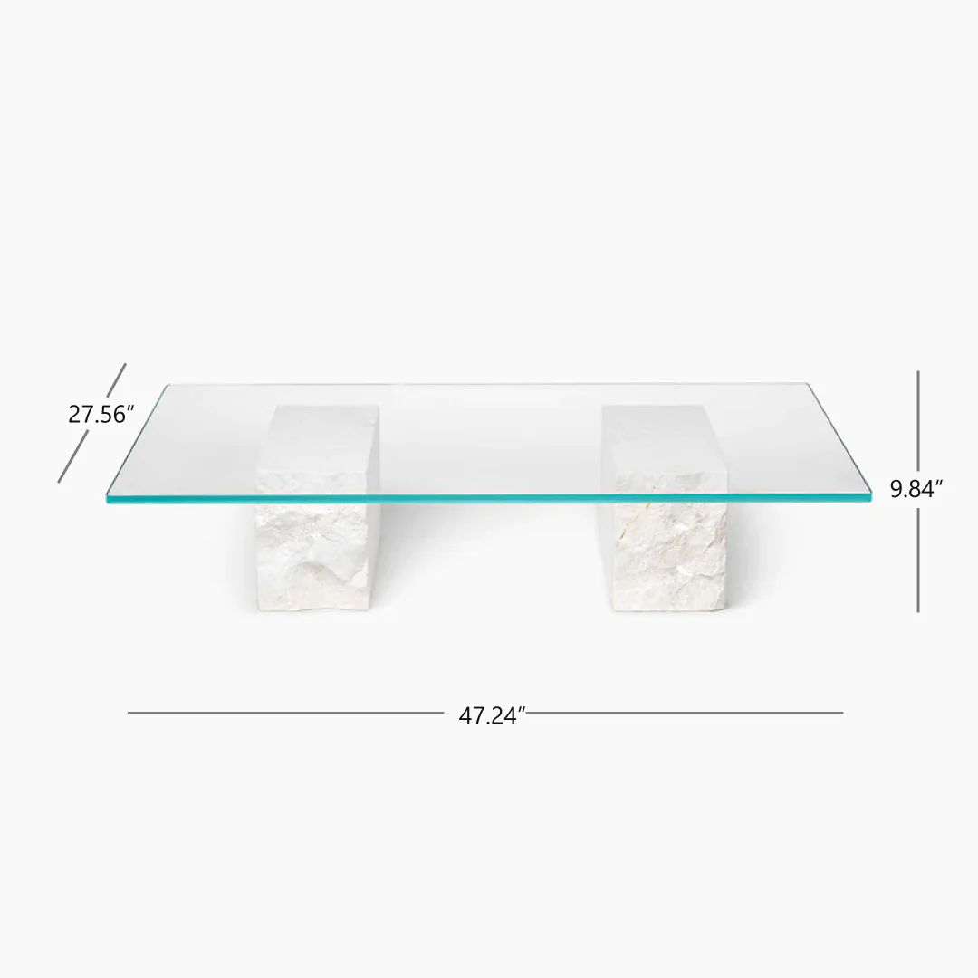 Mineral Coffee Marble Base Table - Image 9
