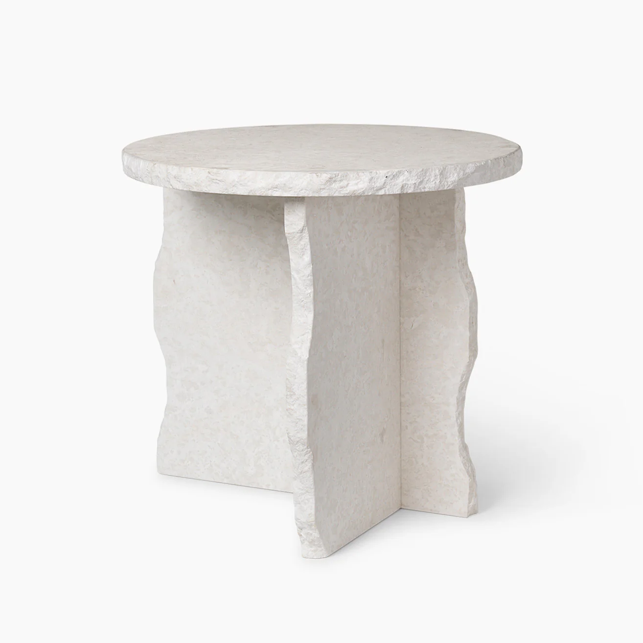 Mineral Sculptural Table - Bianco Curia - Image 4