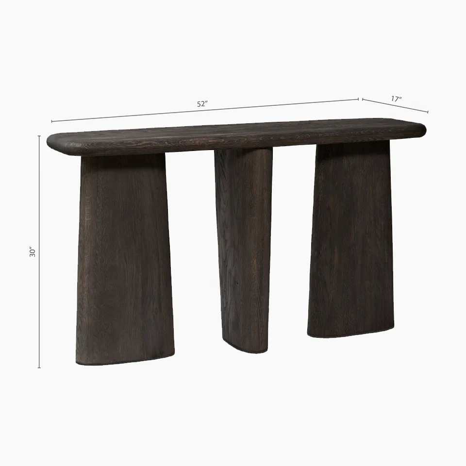 Mona Console Table - Dark - Image 6