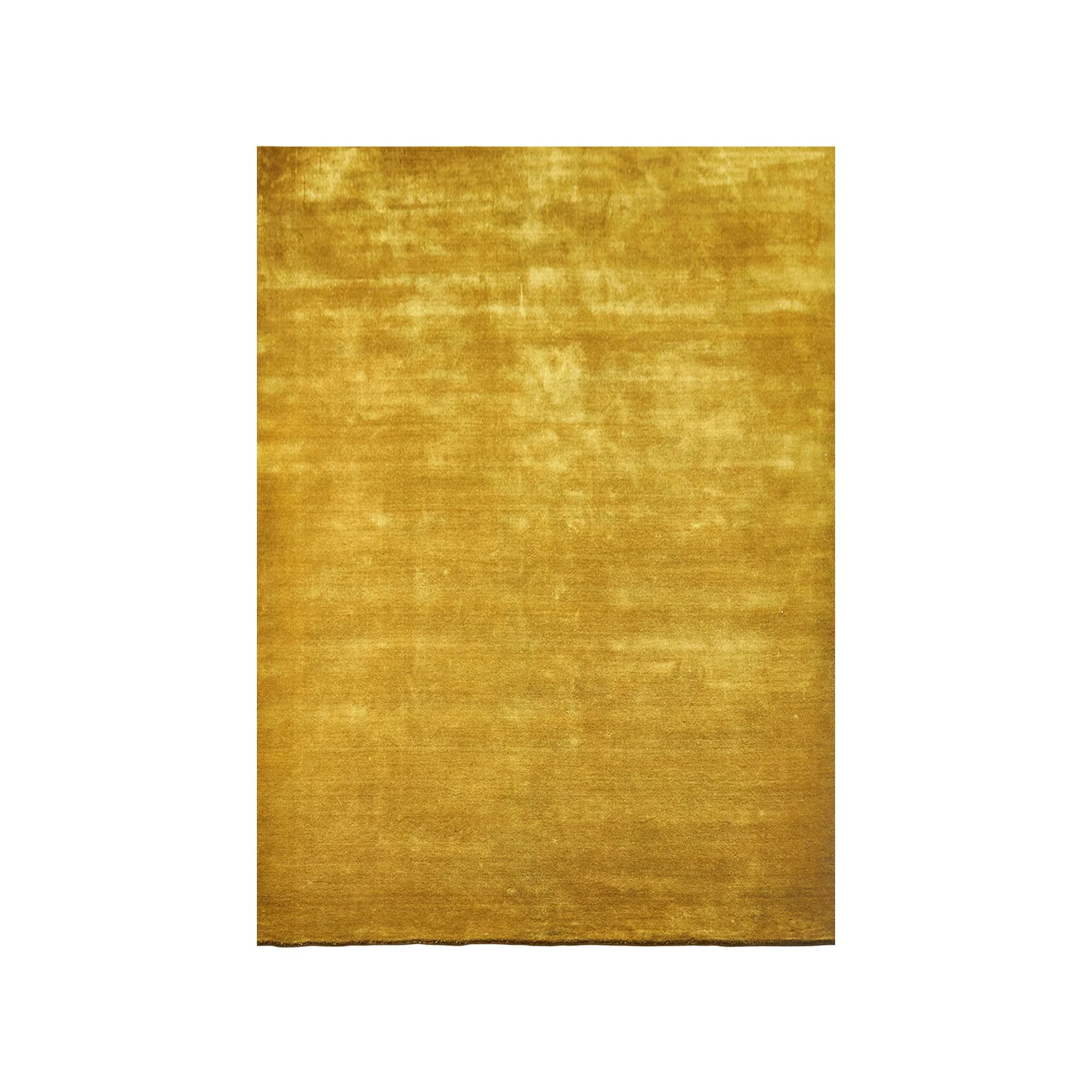 Mustard Yellow Earth Bamboo Rug - Floor Model - Grade C - Image 2