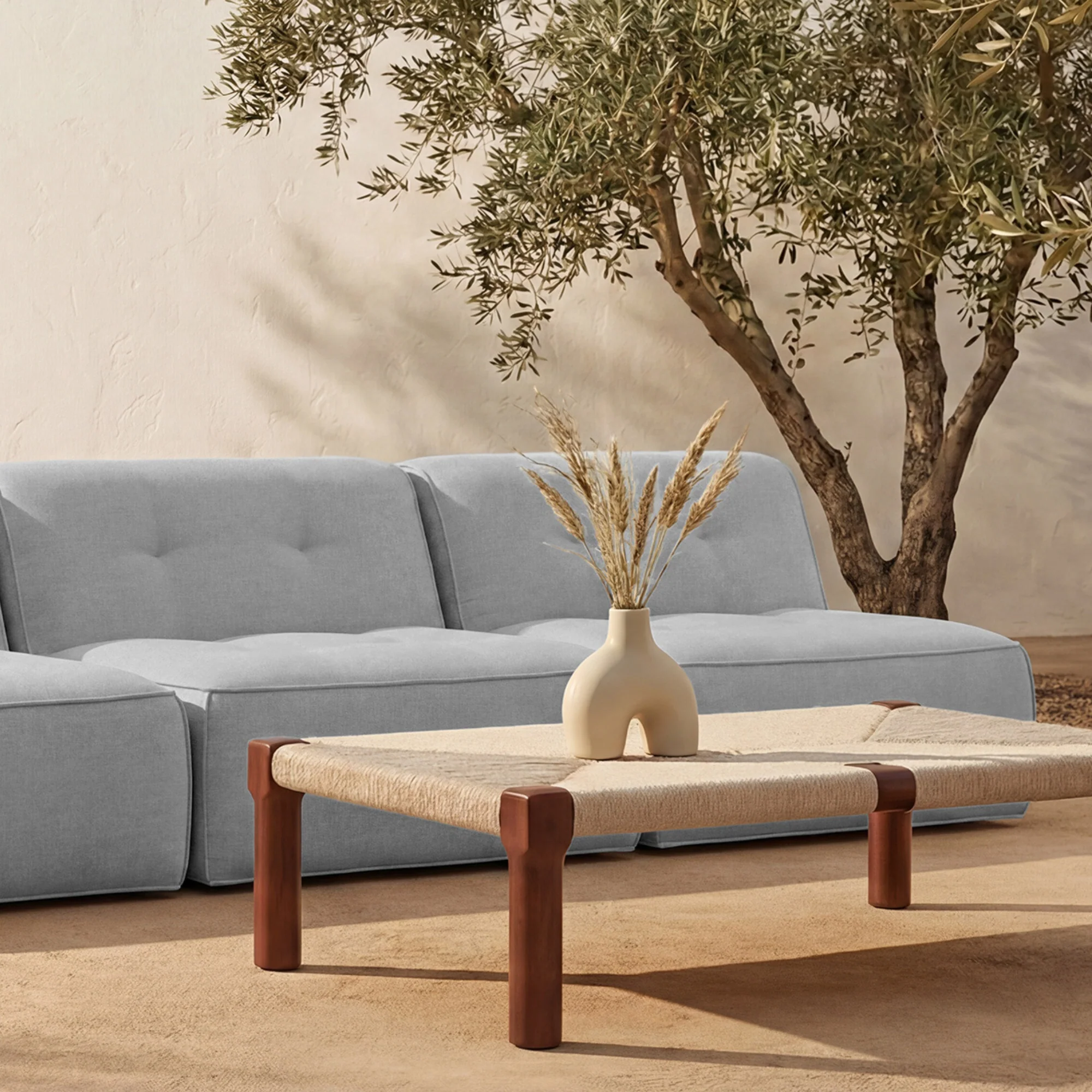 Nadia 3 Piece Outdoor Sofa - Image 6