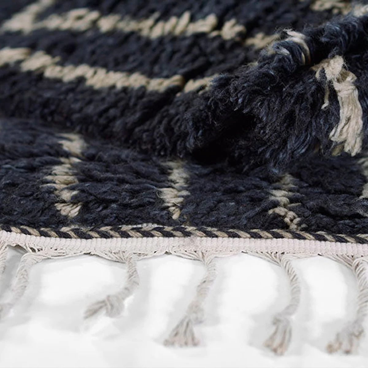 Neo Moroccan-4 Navy Rug - Image 5