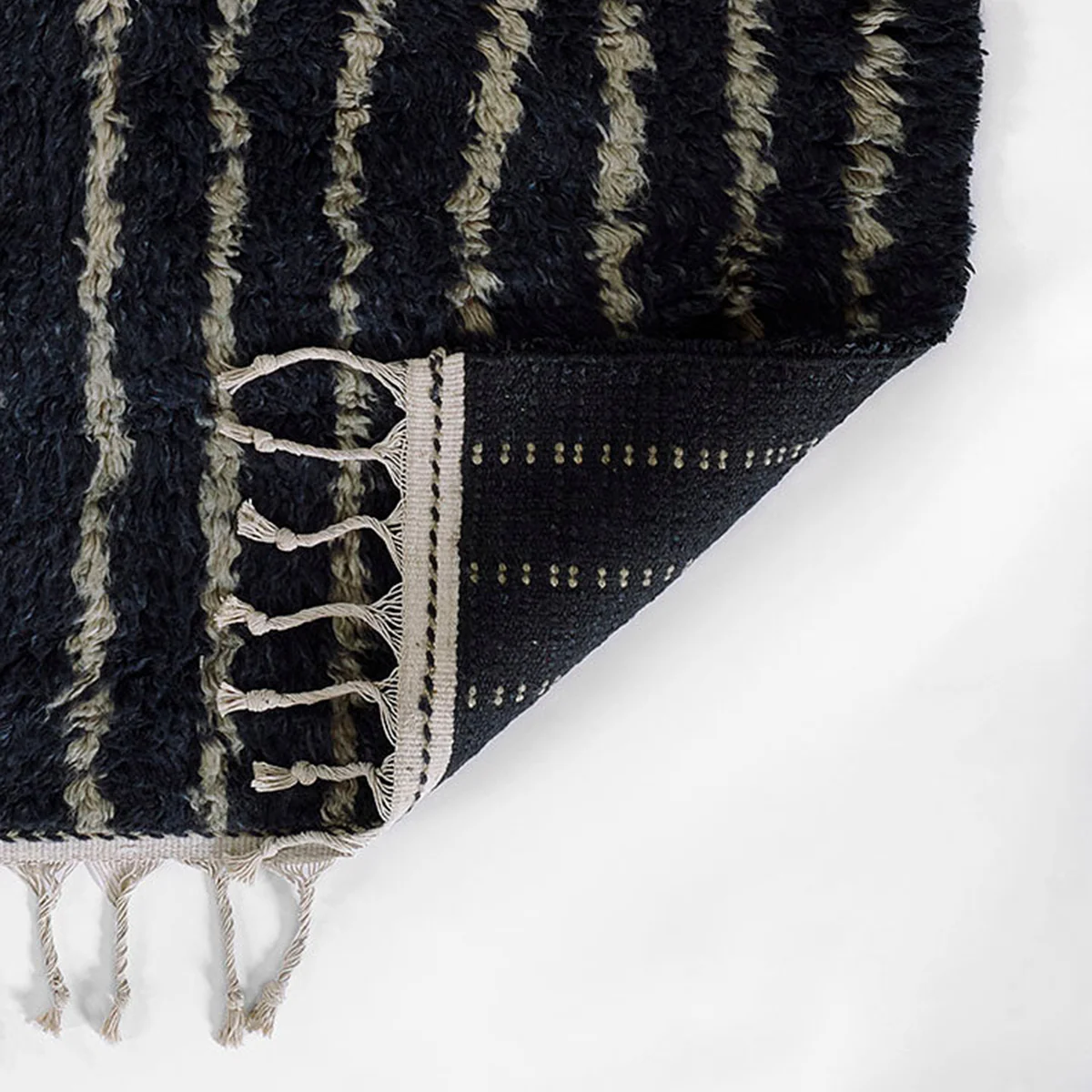 Neo Moroccan-4 Navy Rug - Image 8
