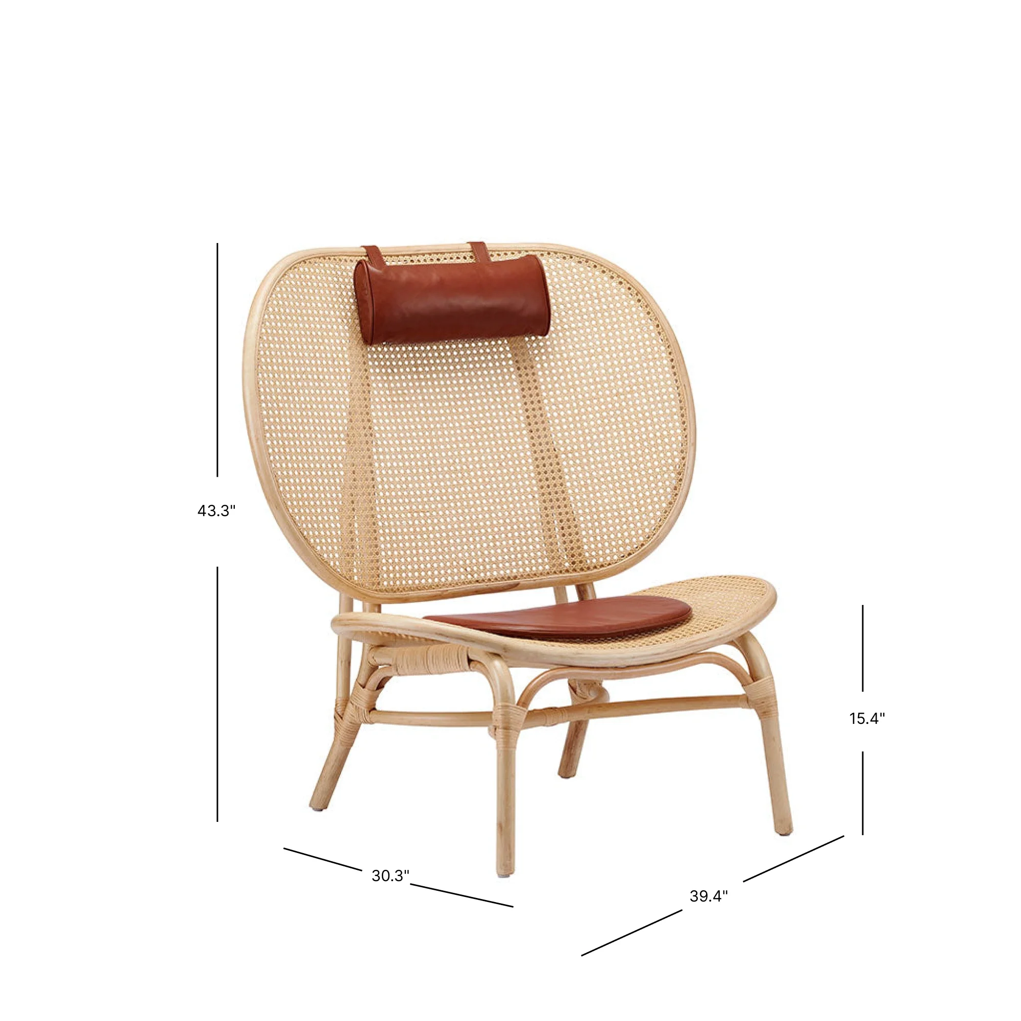 Nomad Chair - Nature Bamboo - Image 4