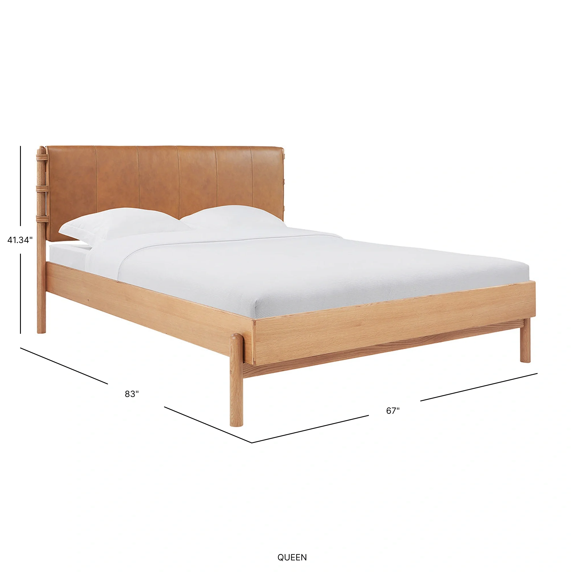Nori Brown Bed - Image 9