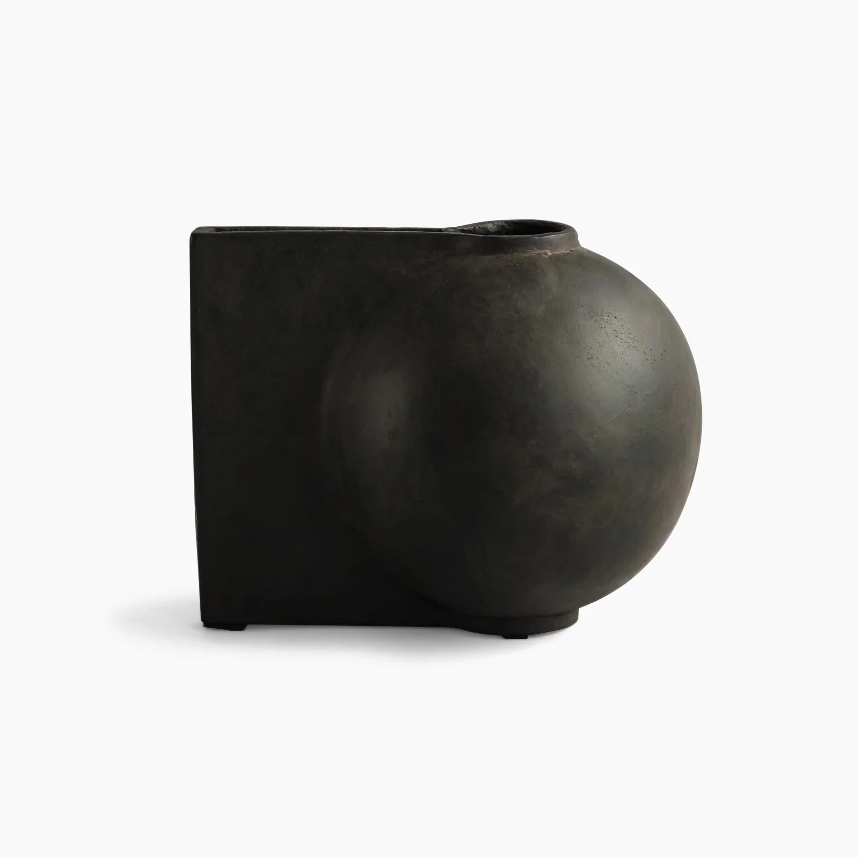 Offset Vase - Mini - Coffee - Image 7