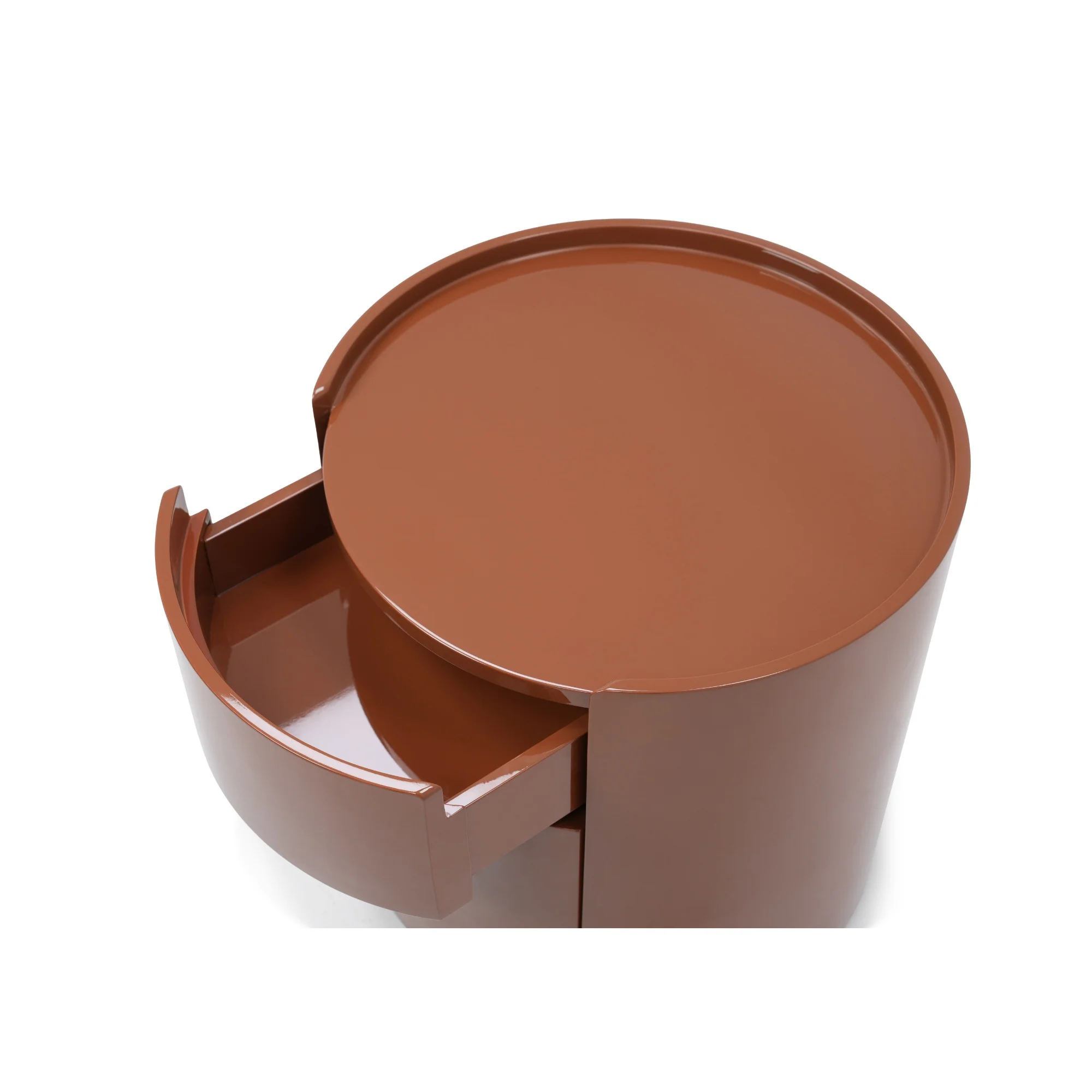 Onda End Table - Spiced Cinnamon - Image 5