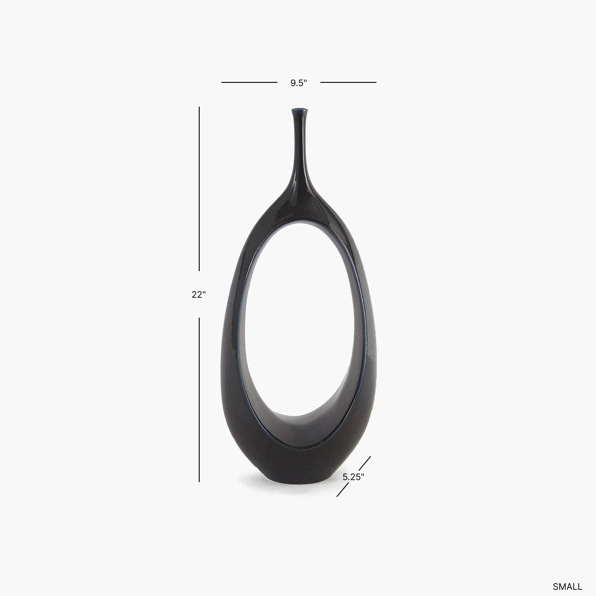 Open Oval Ring Vase-celestial - Image 5