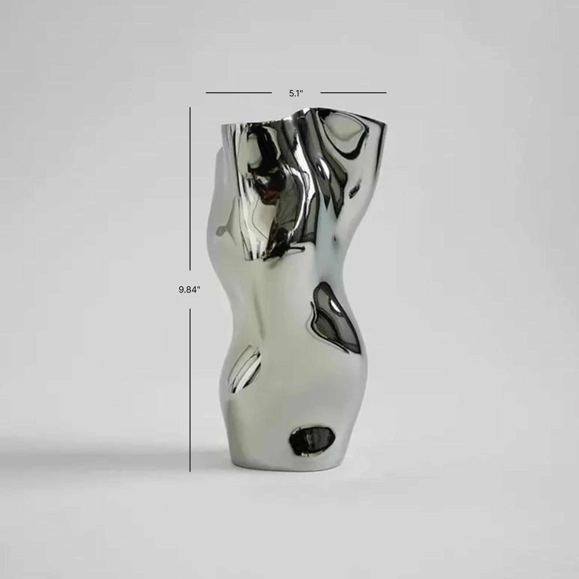 Ostrea 25 Vase Silver - Image 12