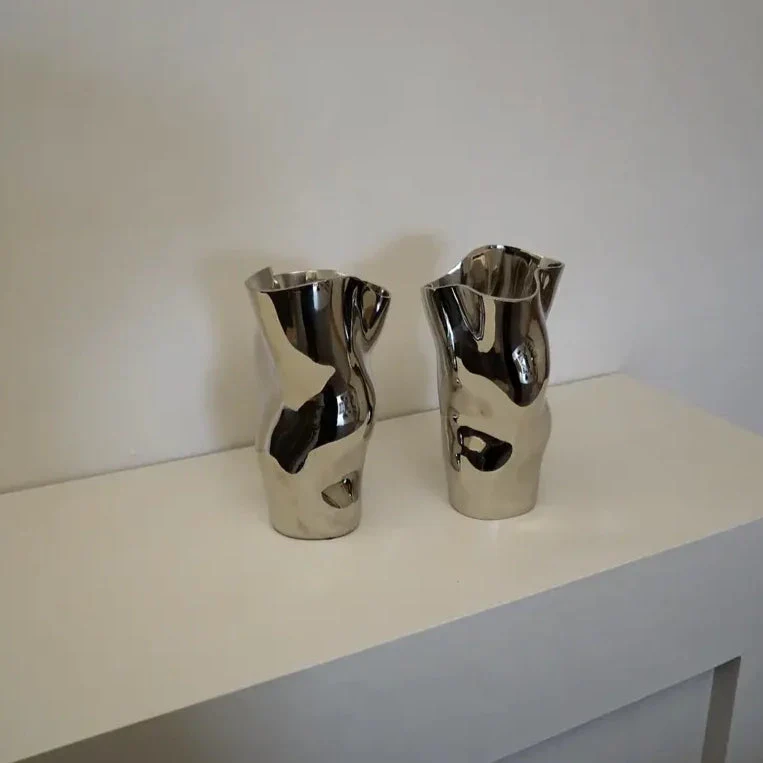 Ostrea 25 Vase Silver - Image 7