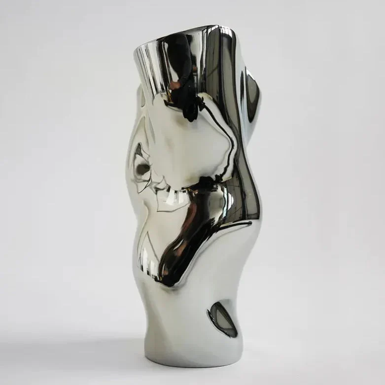 Ostrea 25 Vase Silver - Image 9