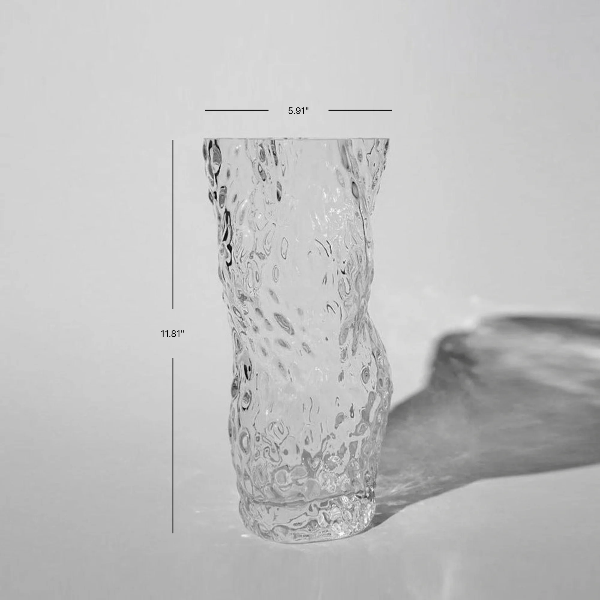 Ostrea Rock Glass Vase - Image 21