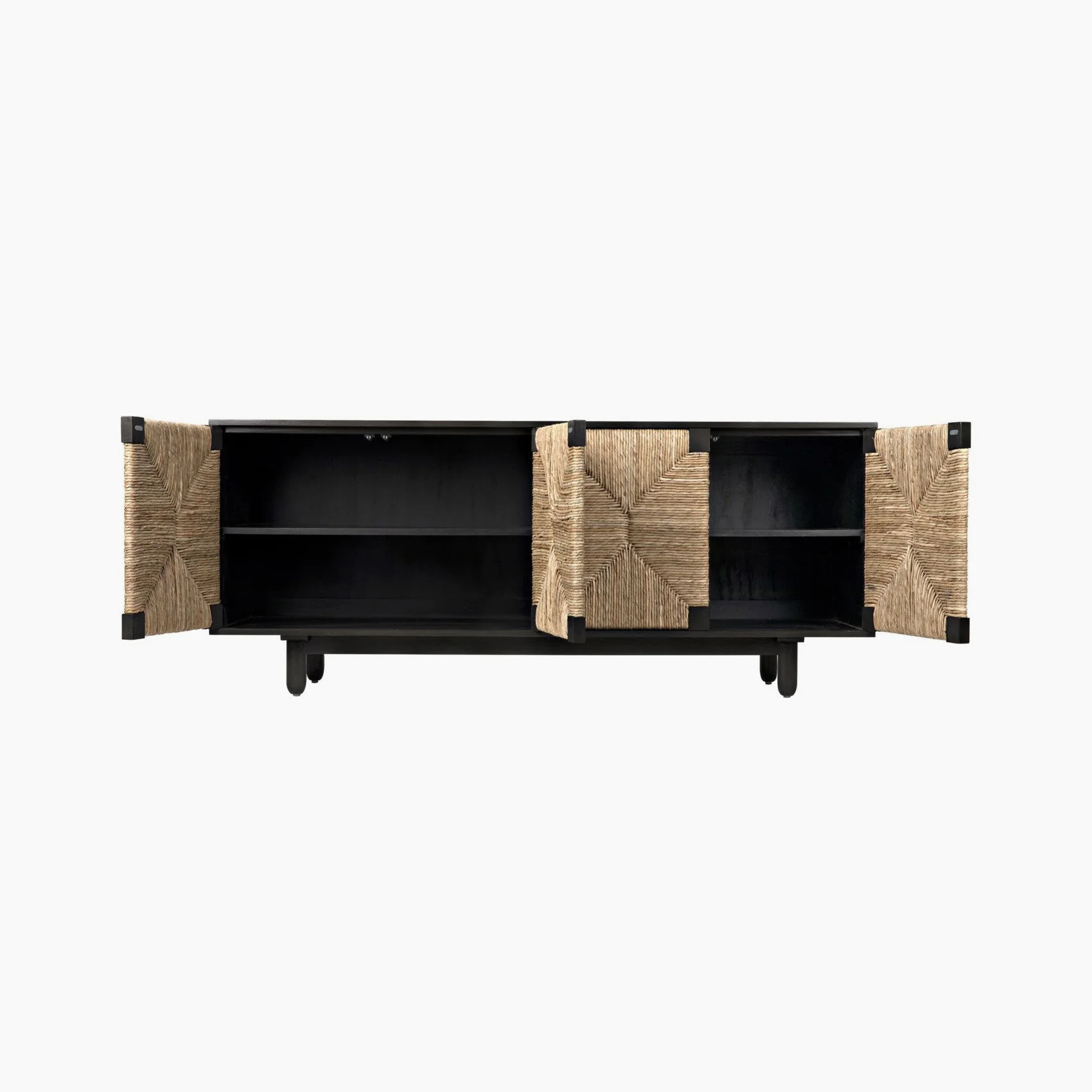 Paisley 4 Door Sideboard, Pale - Image 5