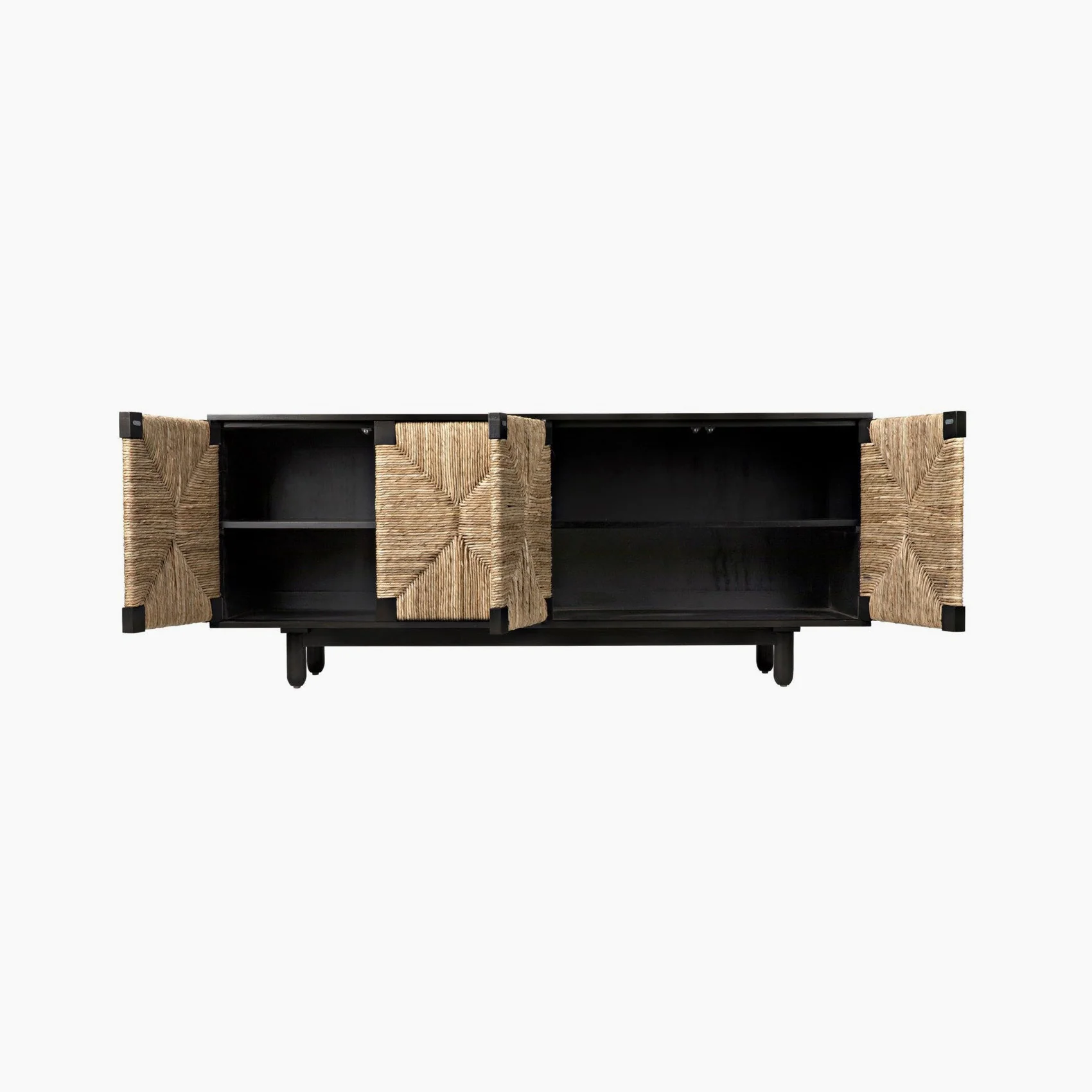 Paisley 4 Door Sideboard, Pale - Image 6