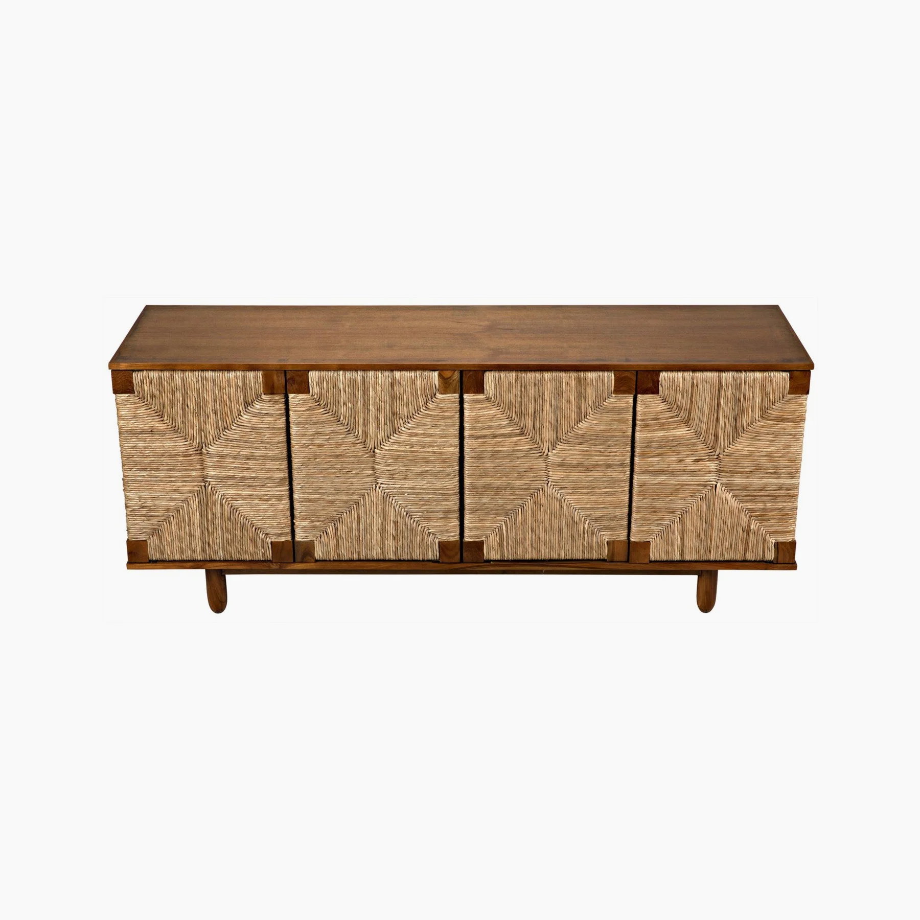Paisley 4 Door Sideboard, Teak - Image 6