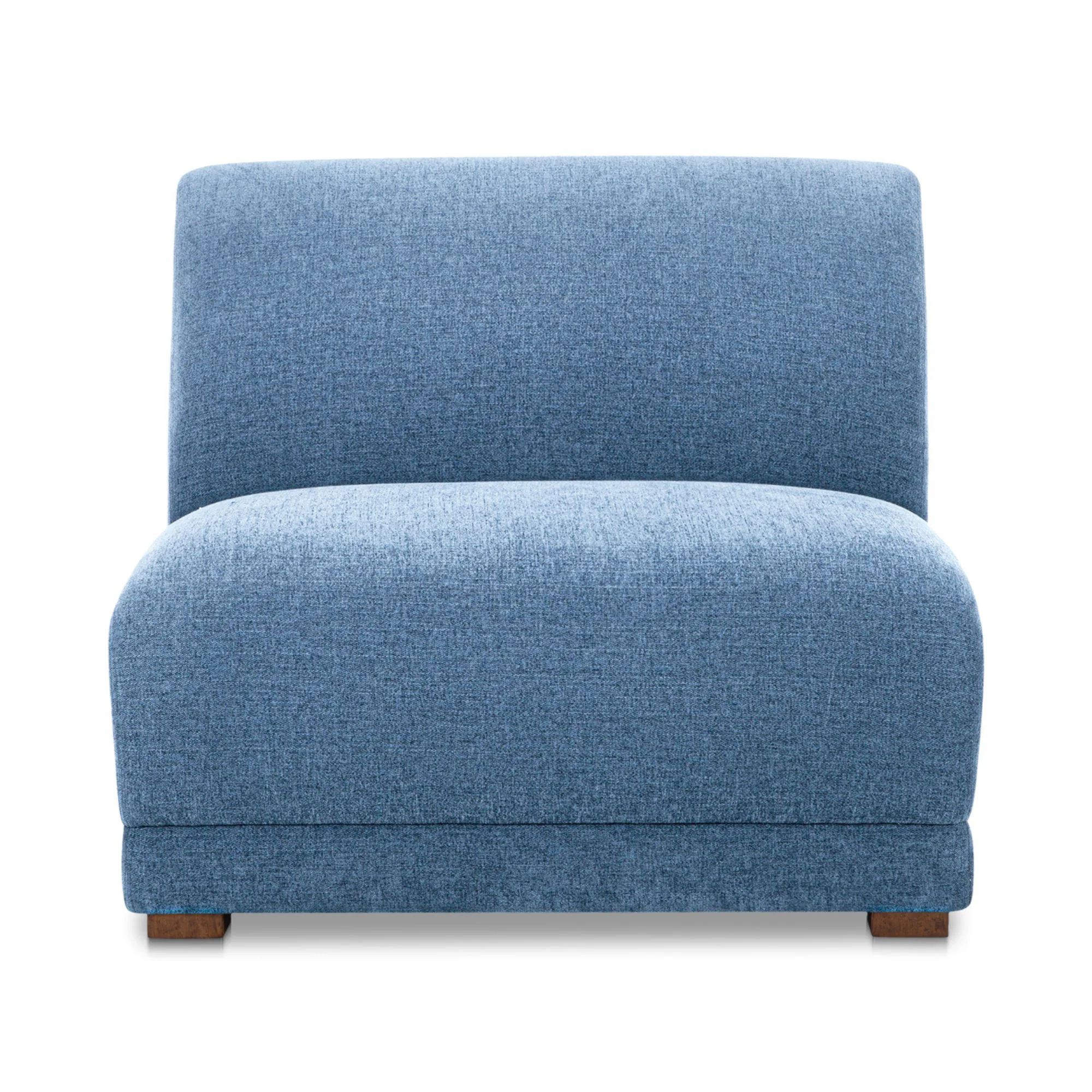 Phoebe Deep Blue Slipper Chair - Image 3