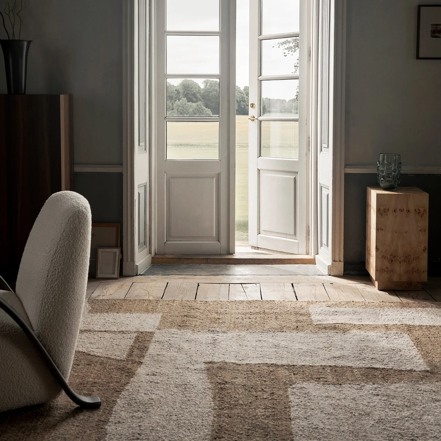 Piece Rug - Off-white/Toffee - Image 2