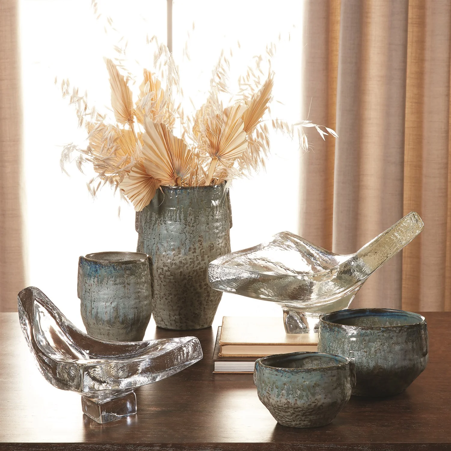 Pinch Pot Planter-reactive Seafoam - Image 2