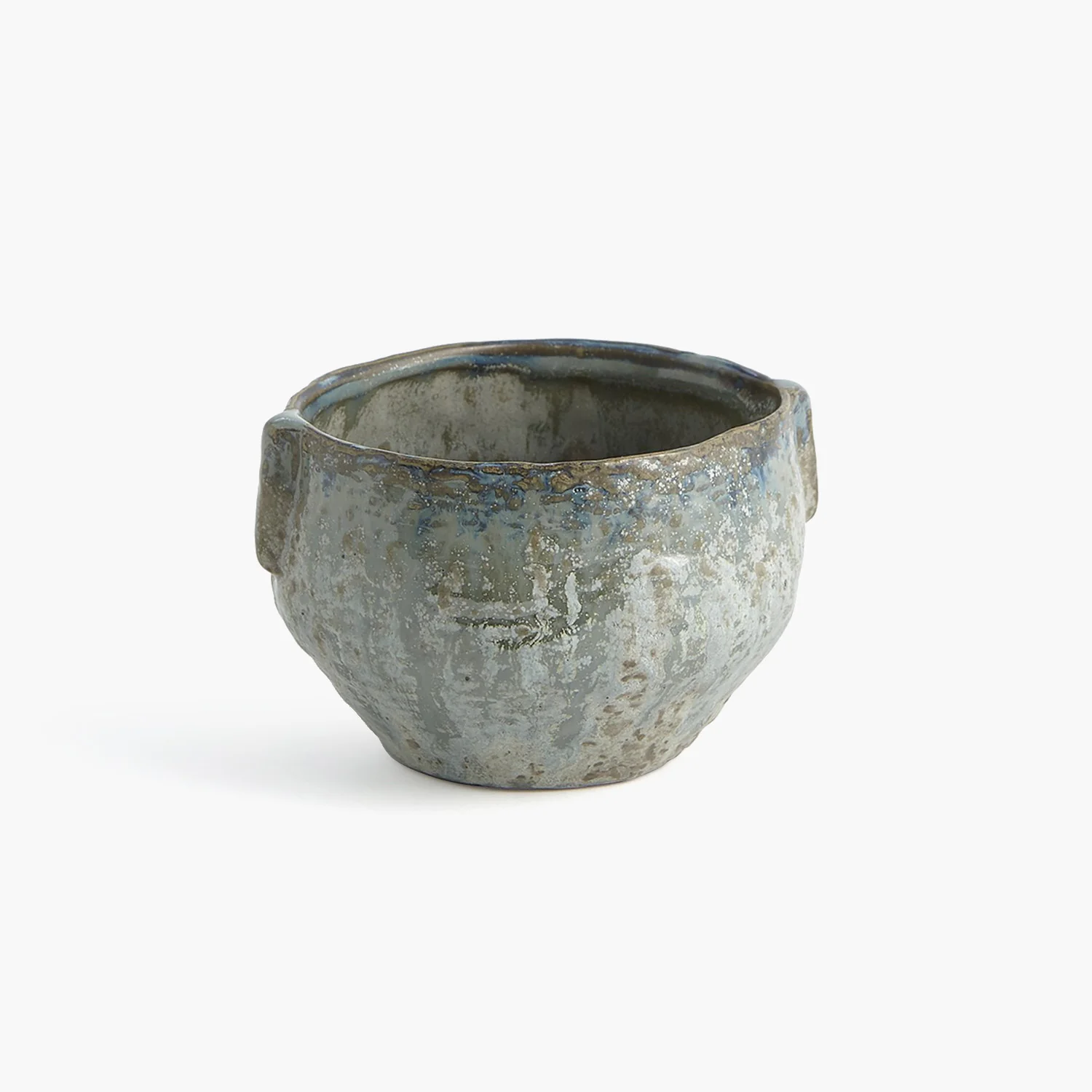 Pinch Pot Planter-reactive Seafoam - Image 3