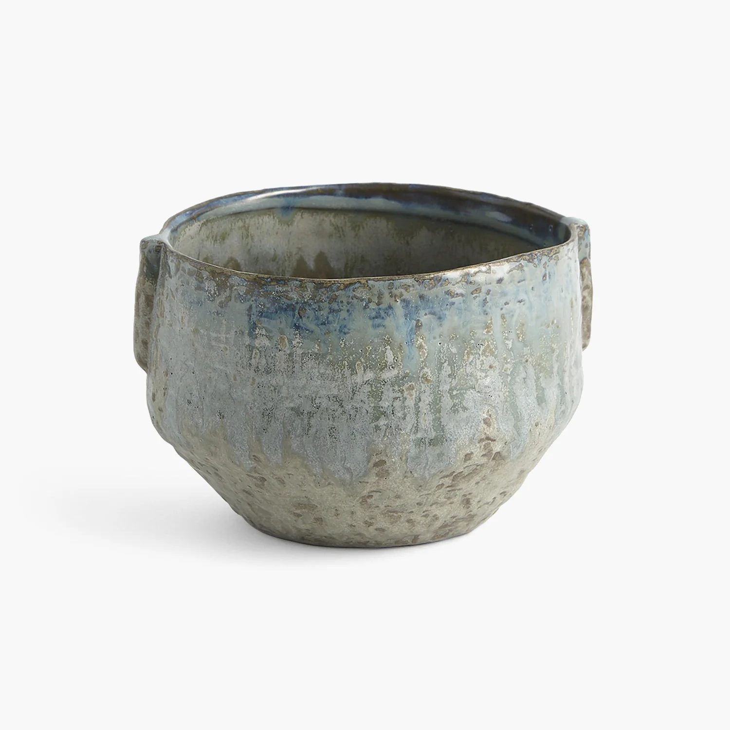 Pinch Pot Planter-reactive Seafoam - Image 4