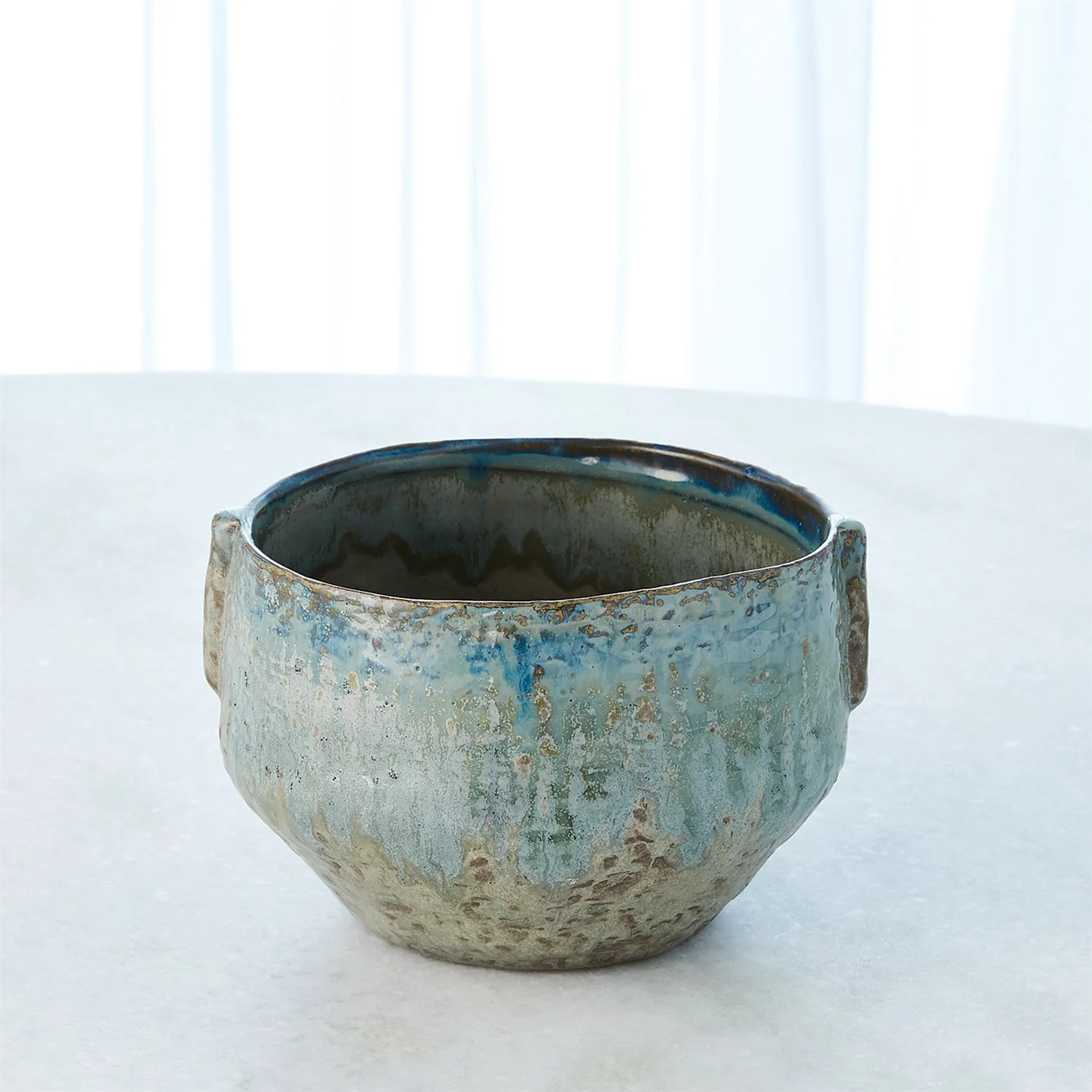 Pinch Pot Planter-reactive Seafoam - Image 6