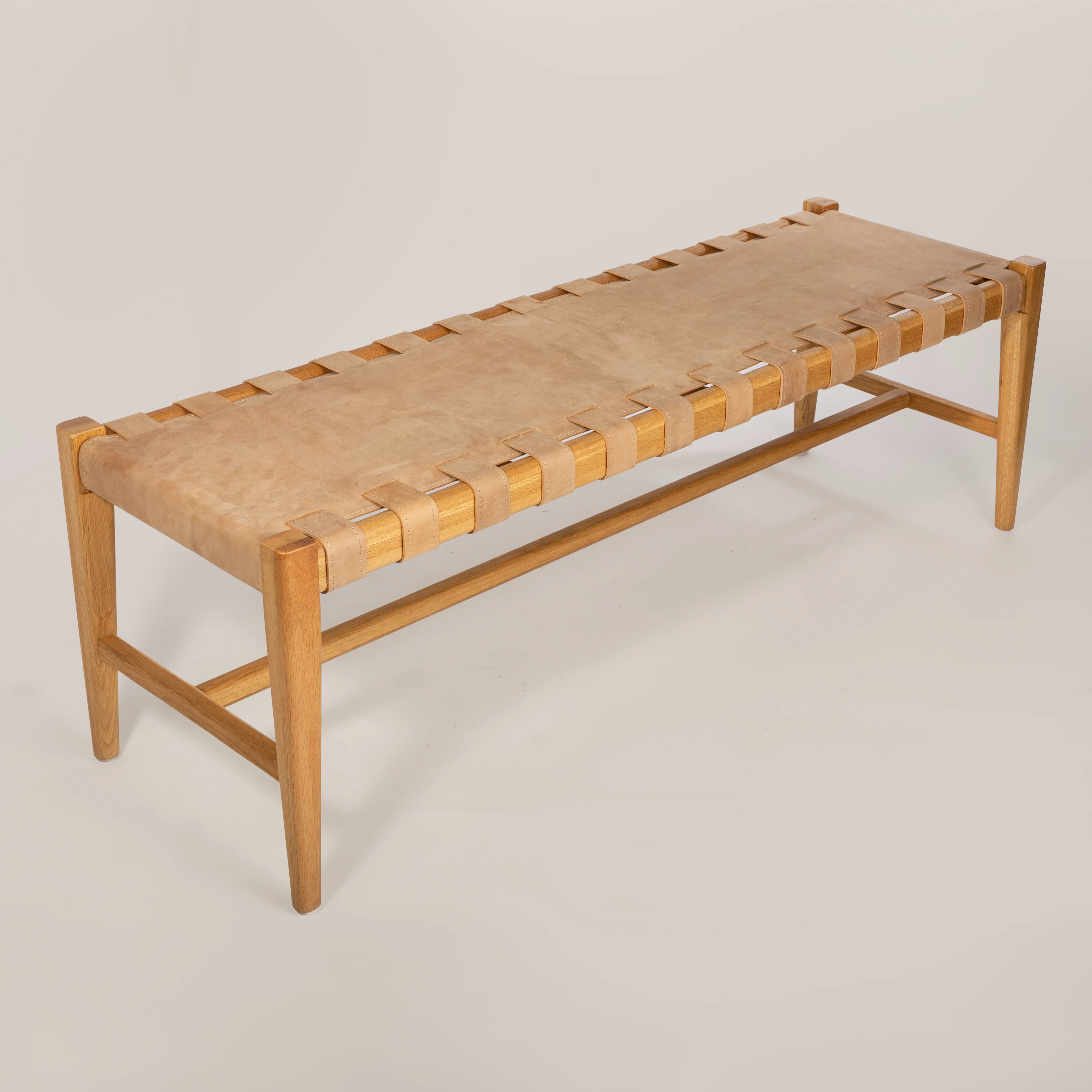Pismo Leather Bench - Image 6