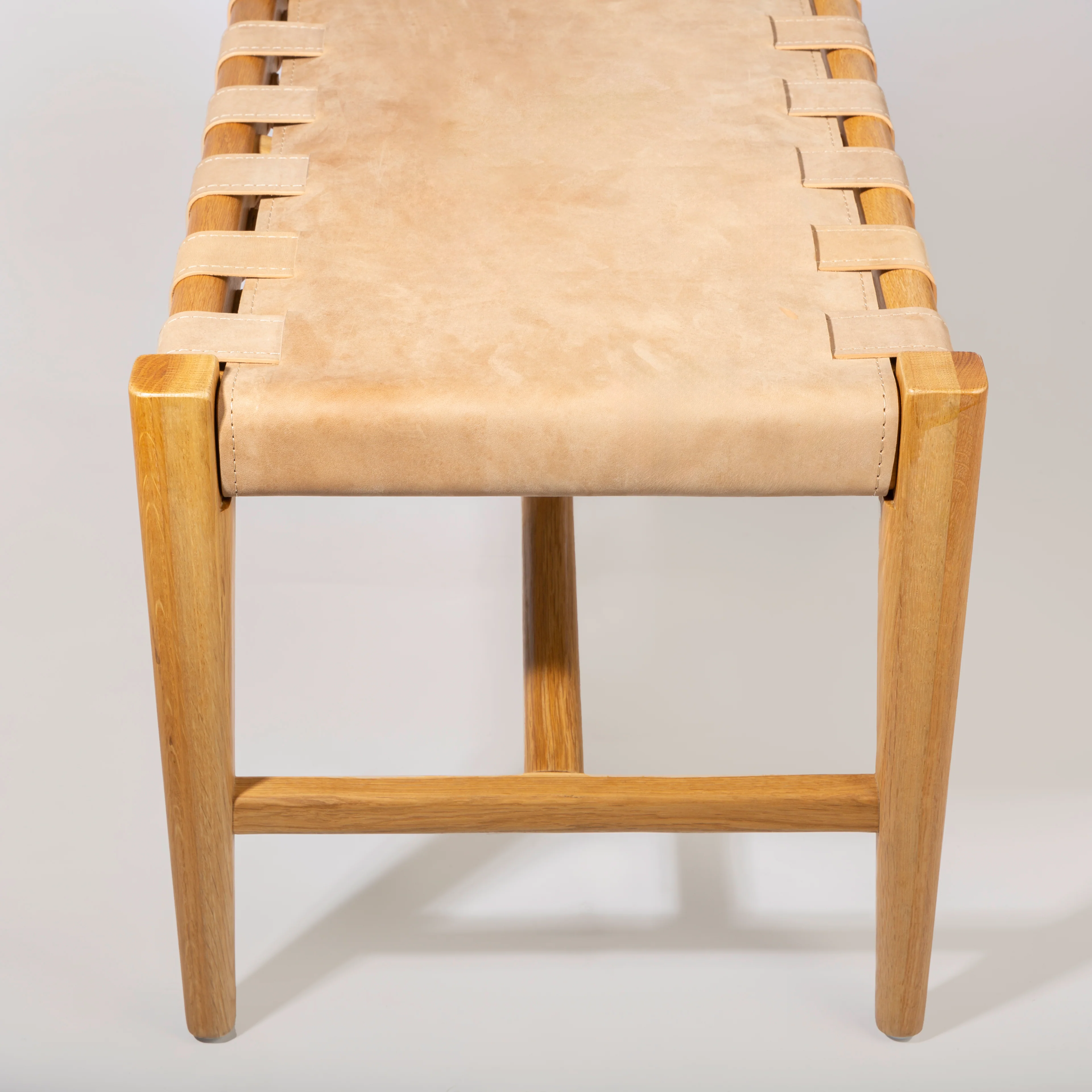 Pismo Leather Bench - Image 7