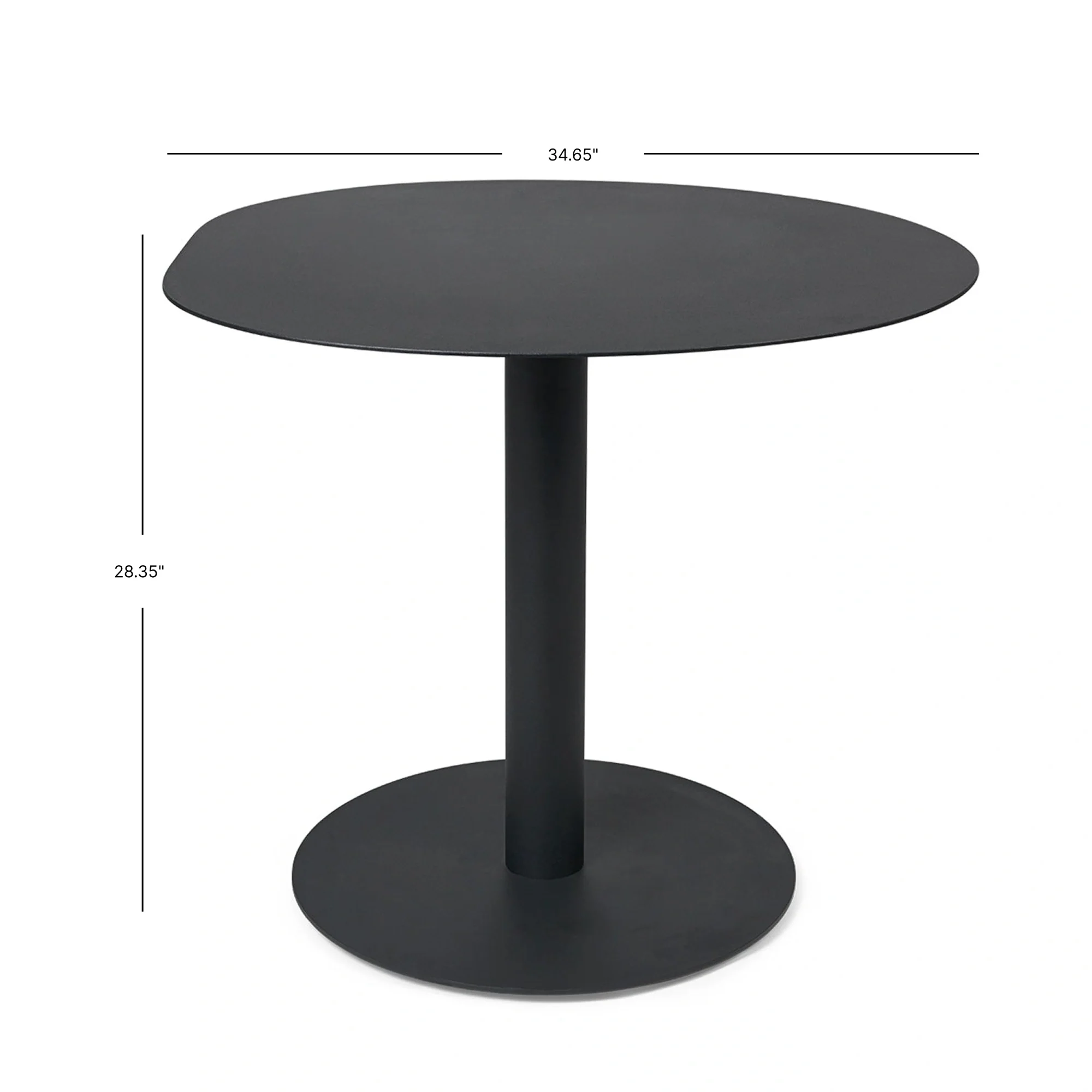 Pond Dining Table - Black - Image 3