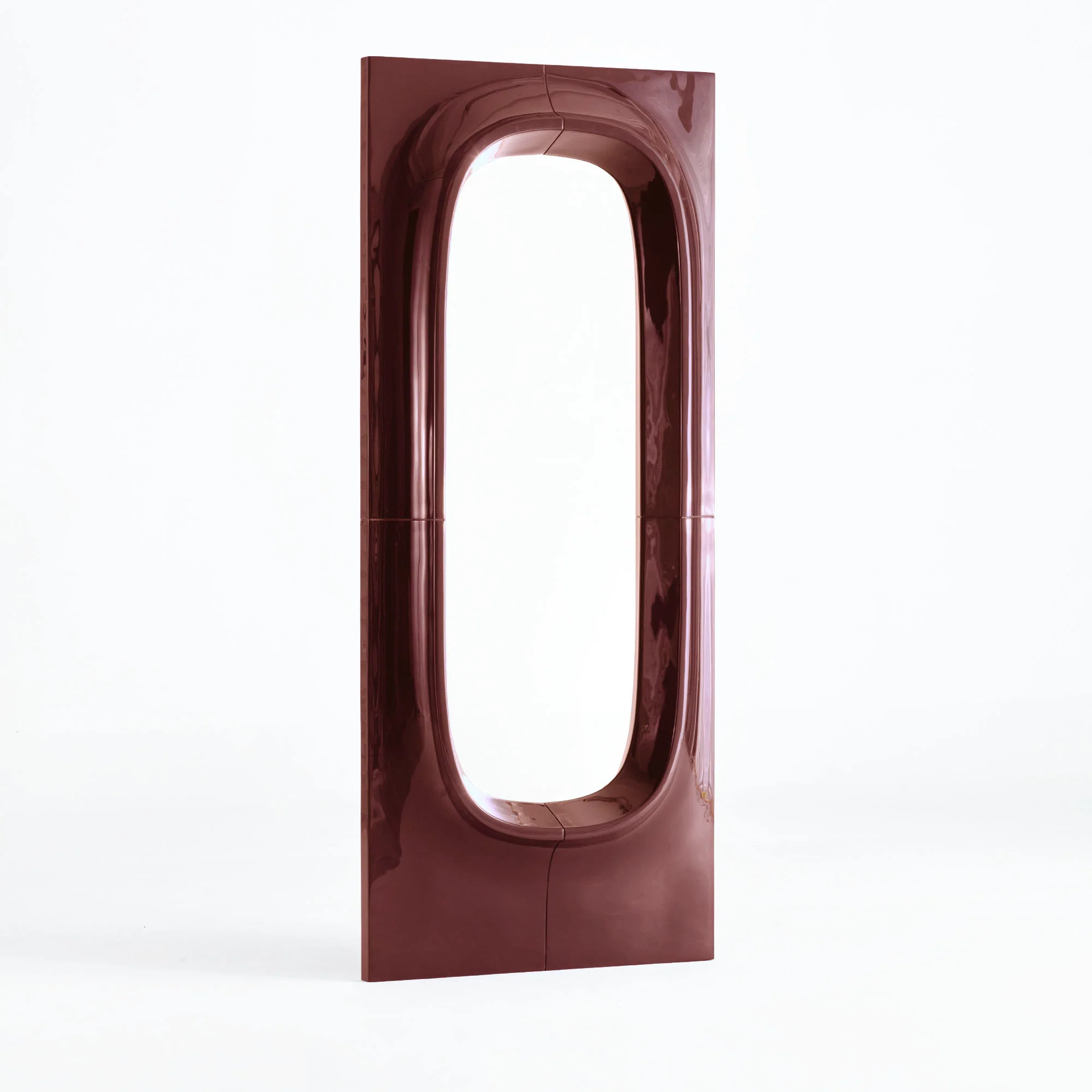 Porthole Mirror - Large - Red - Image 2