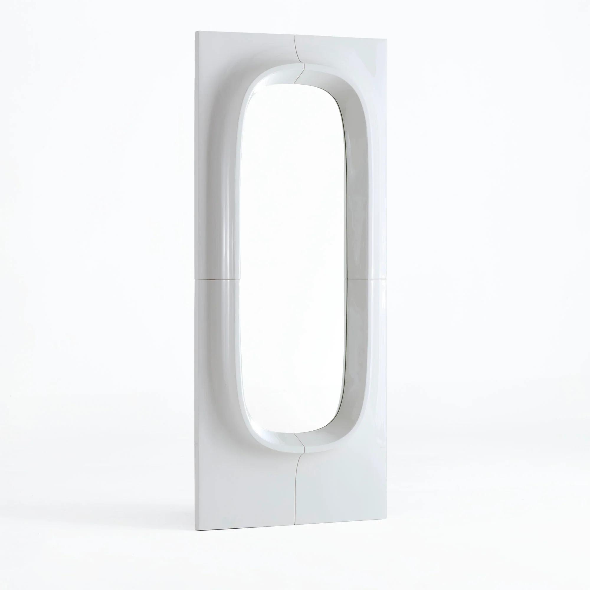 Porthole Mirror - Large - White - Image 2