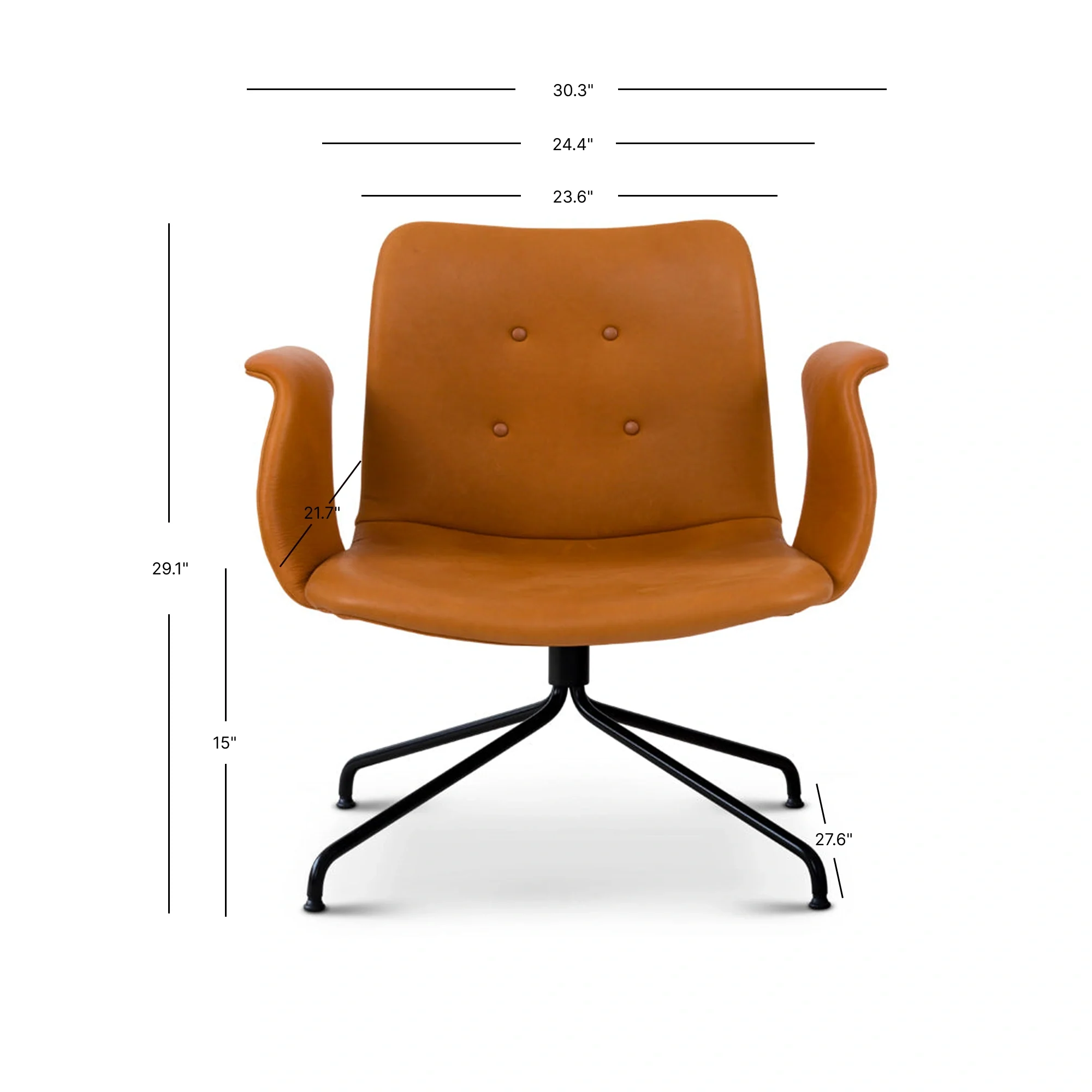 Primum Lounge Chair w/Arms - Image 6