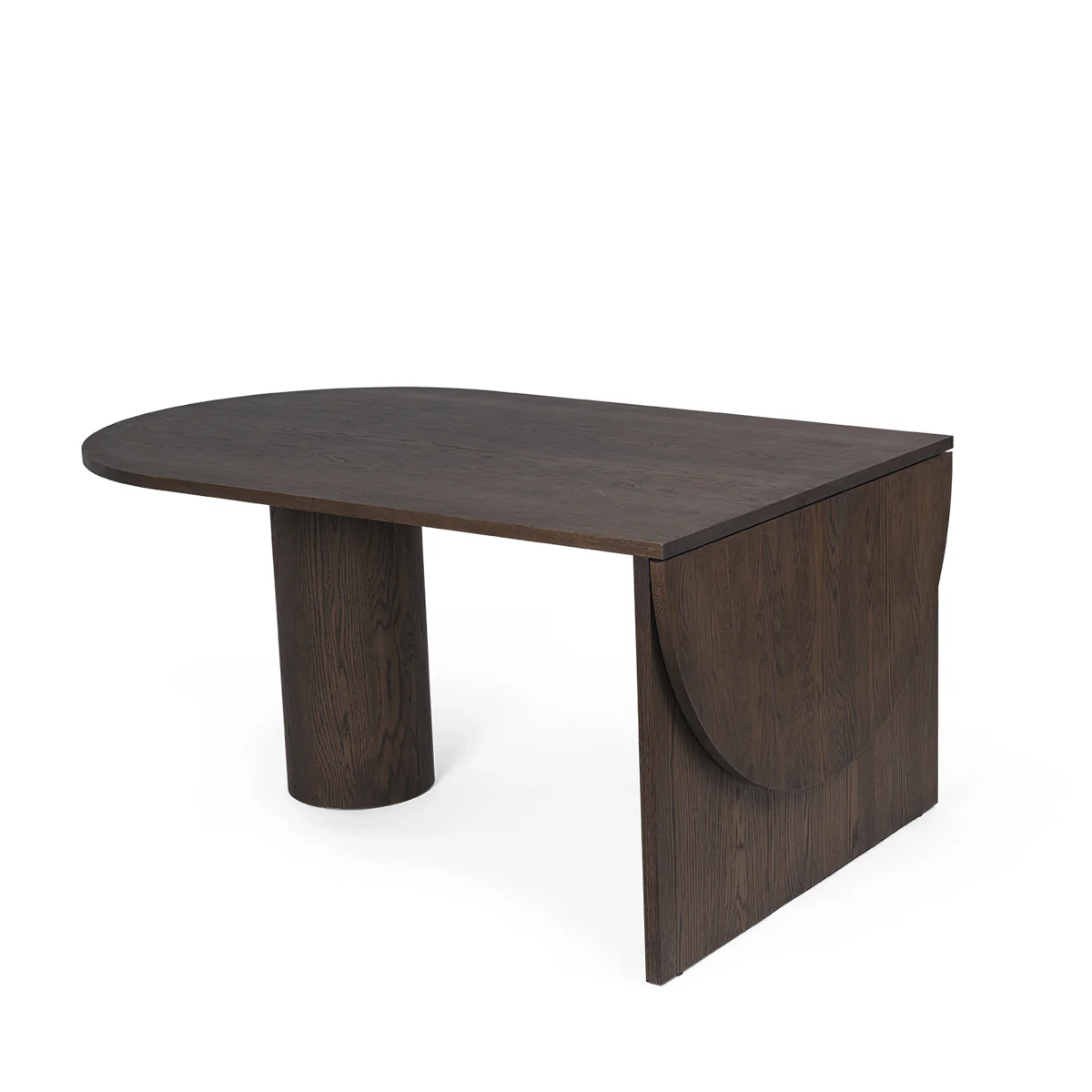 Pylo Dining Table - Dark Stained Oak - Open Box - Image 5