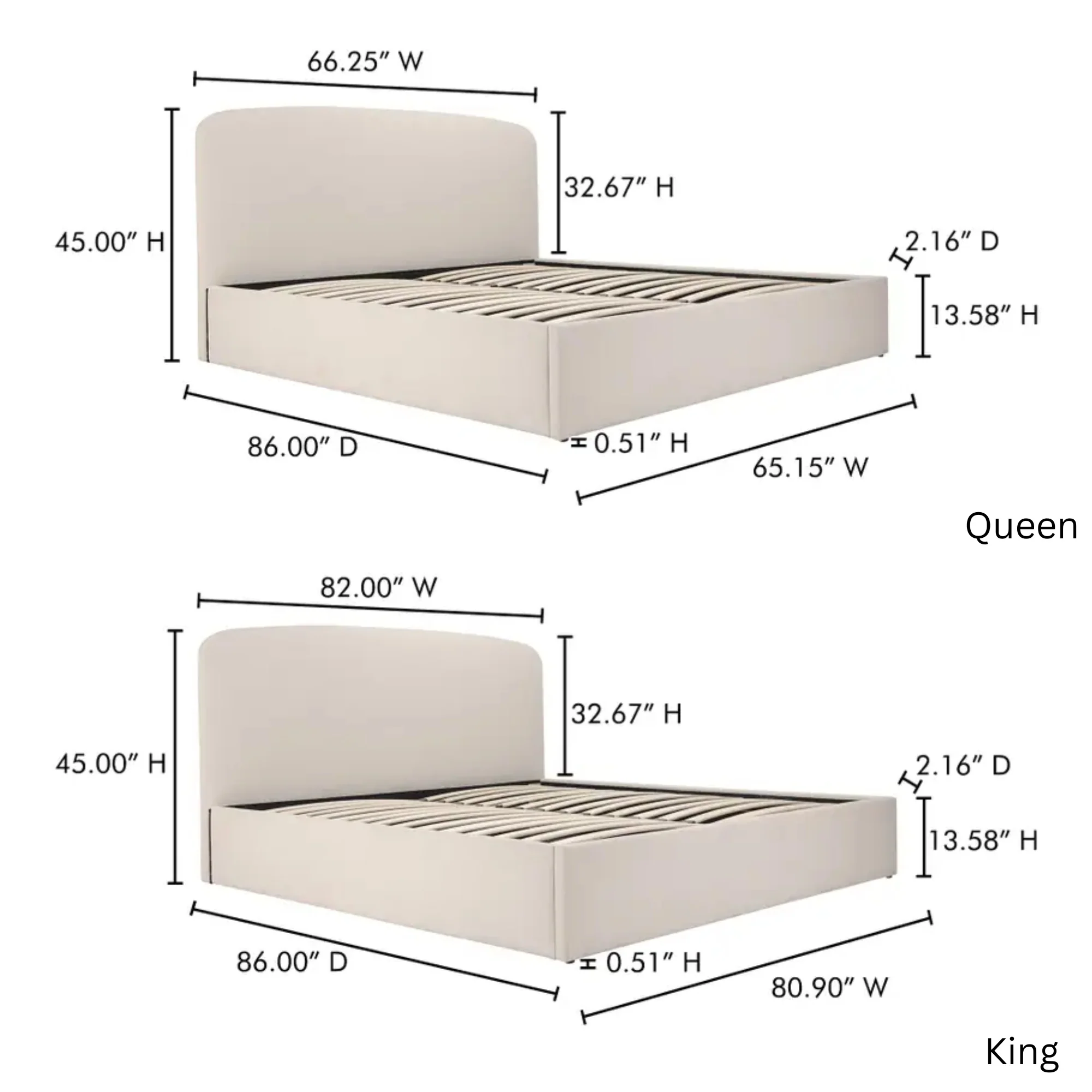 Quinn Storage Bed - Image 45
