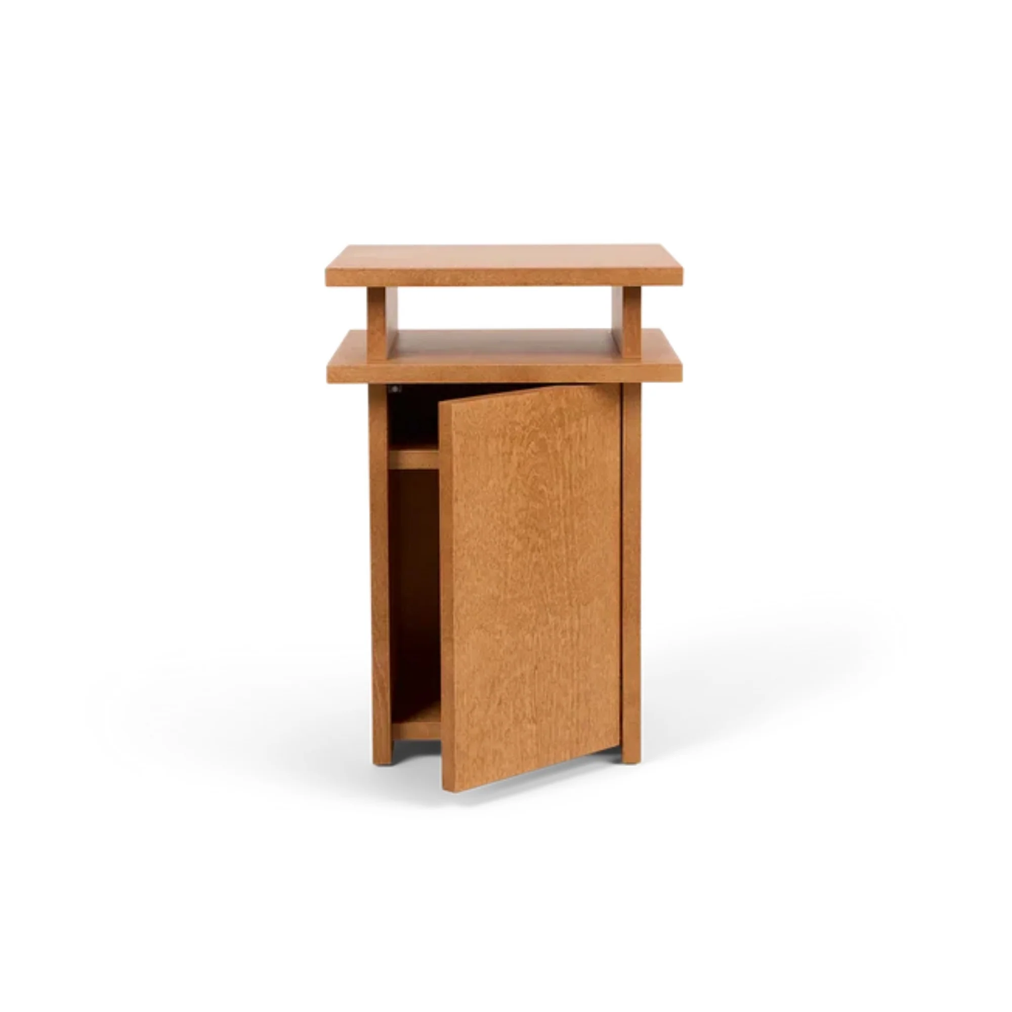 Ratio Side Table - Warm Brown Birch - Image 3
