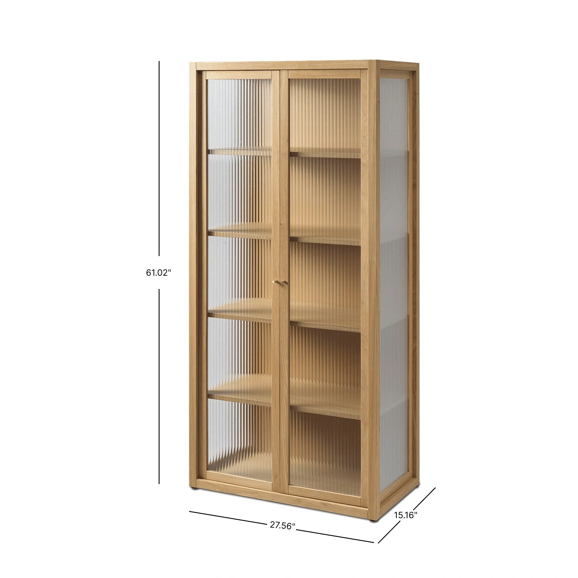 Reed Vitrine - Natural Oak - Image 7