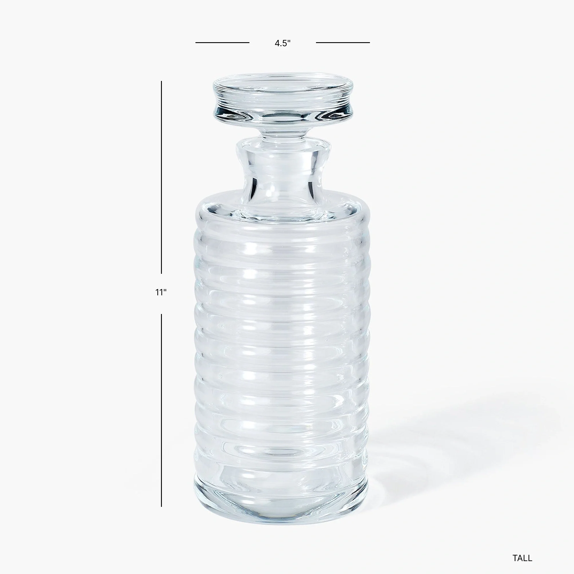 Ribbed Decanter - Image 4