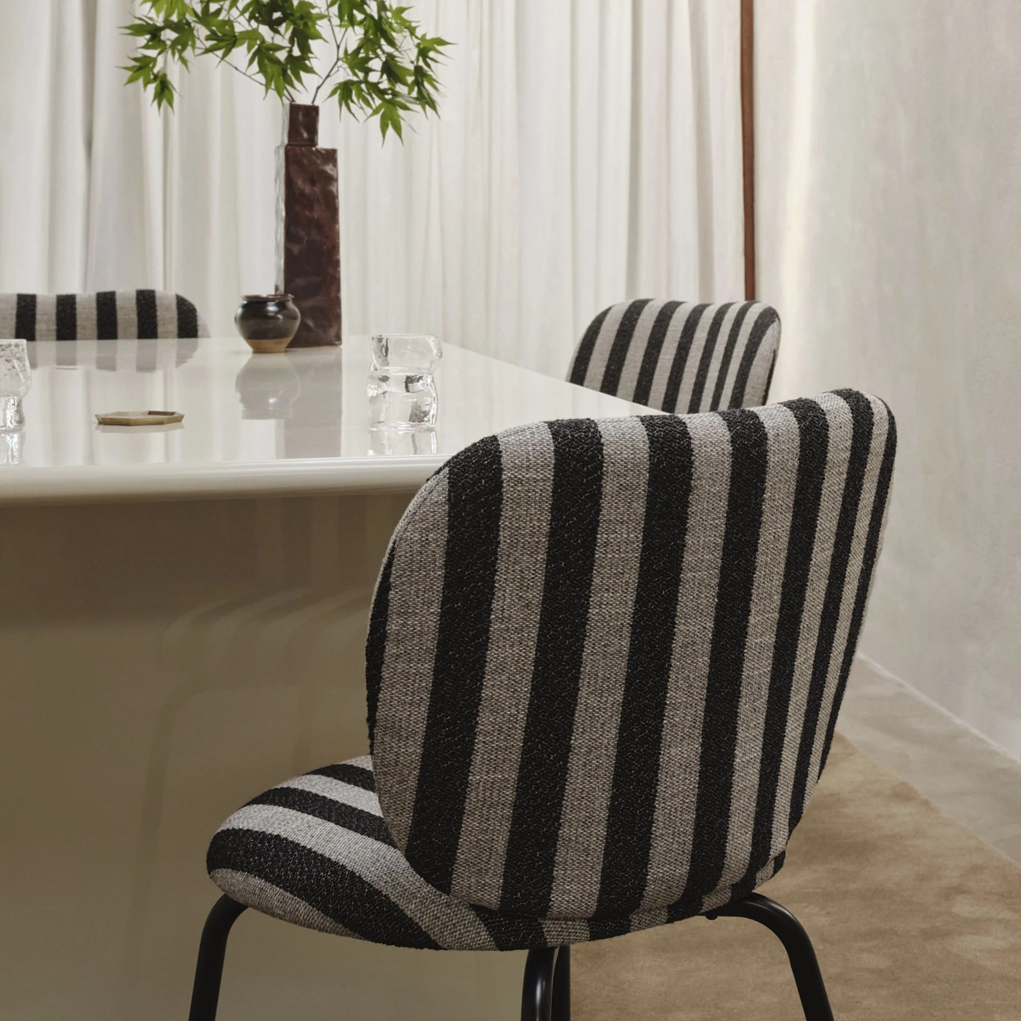 Rico Chair - Louisiana - Sand/Black - Image 3